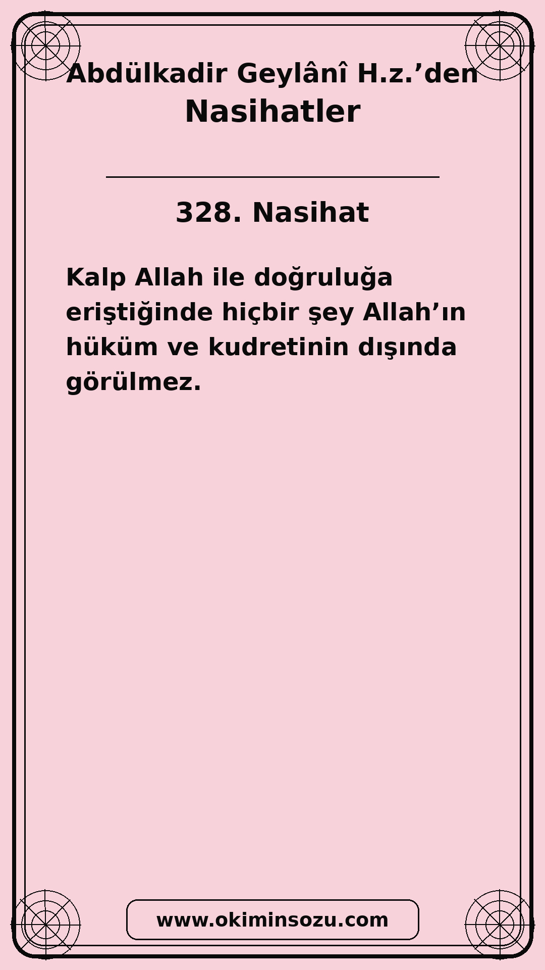 328 Nasihat