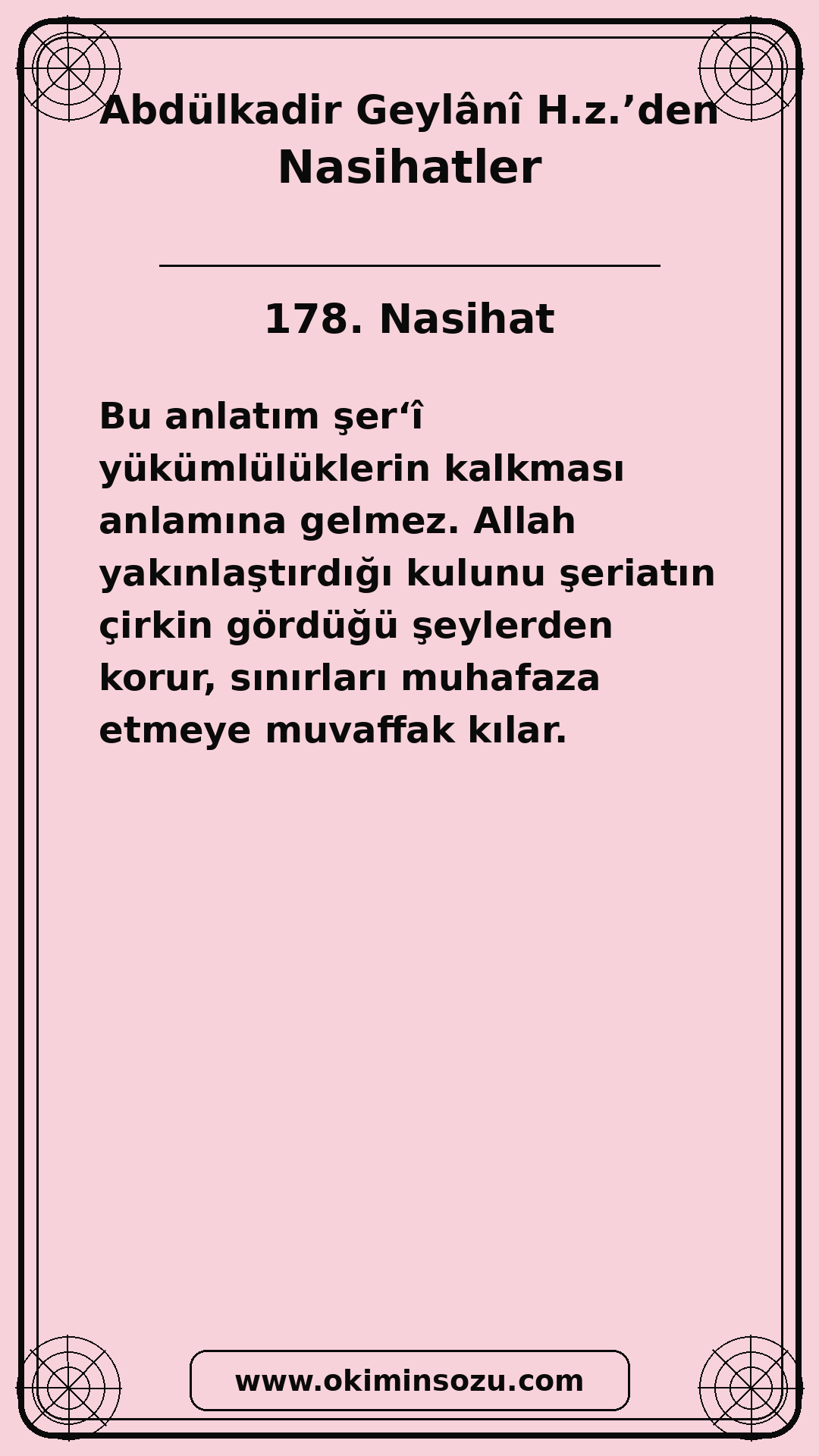 178 Nasihat