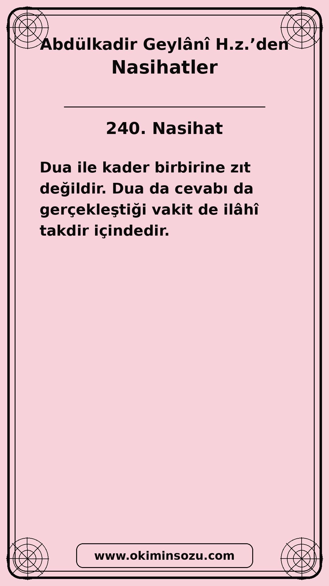 240 Nasihat
