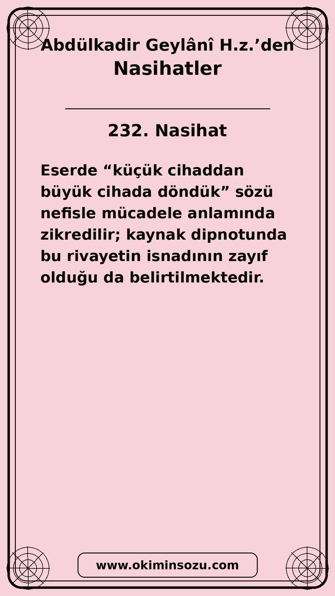 232 Nasihat