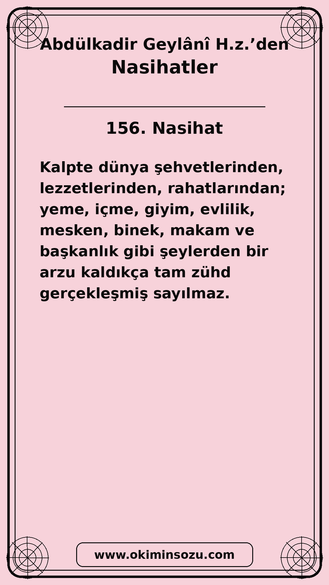 156 Nasihat