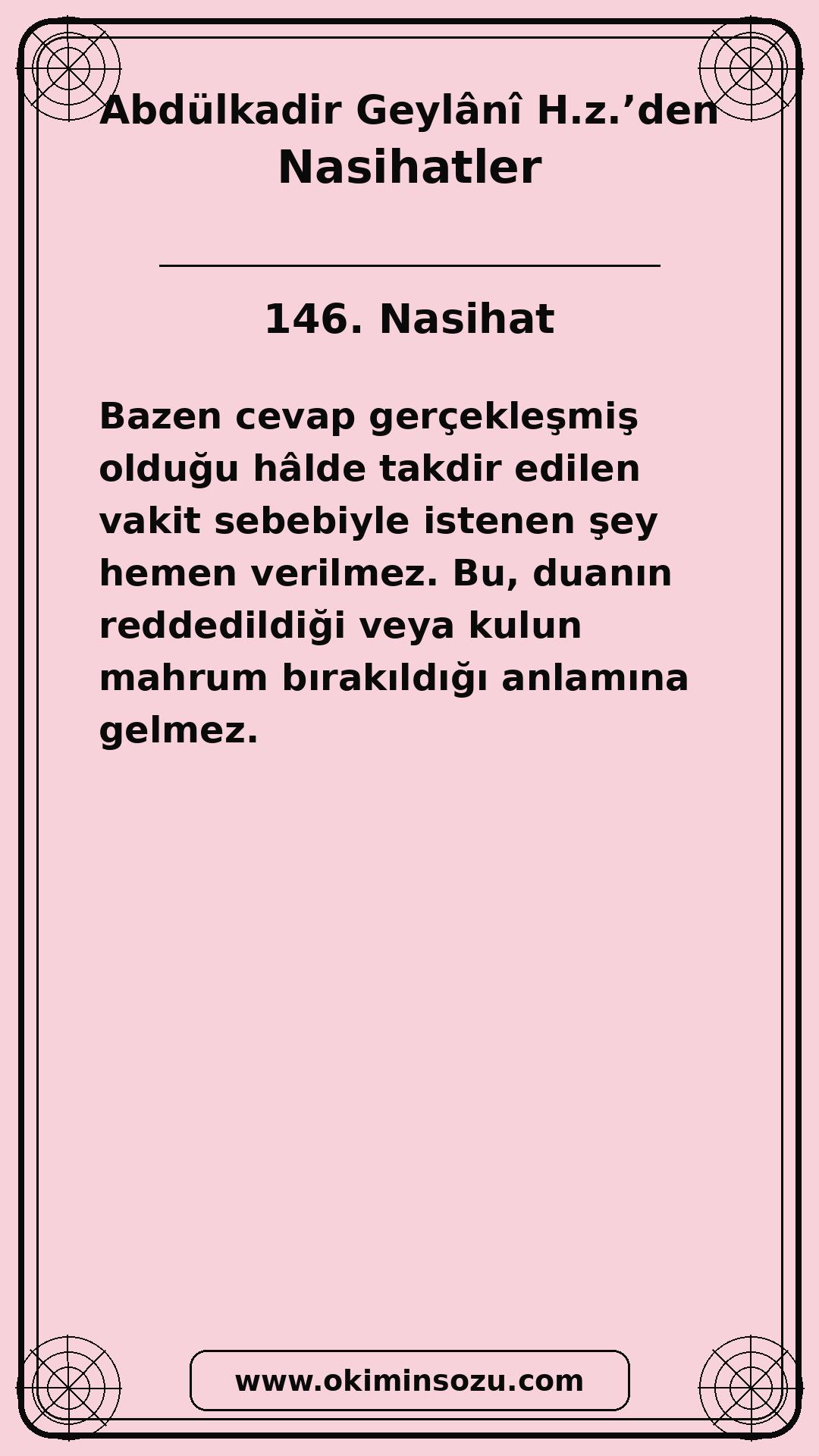 146 Nasihat