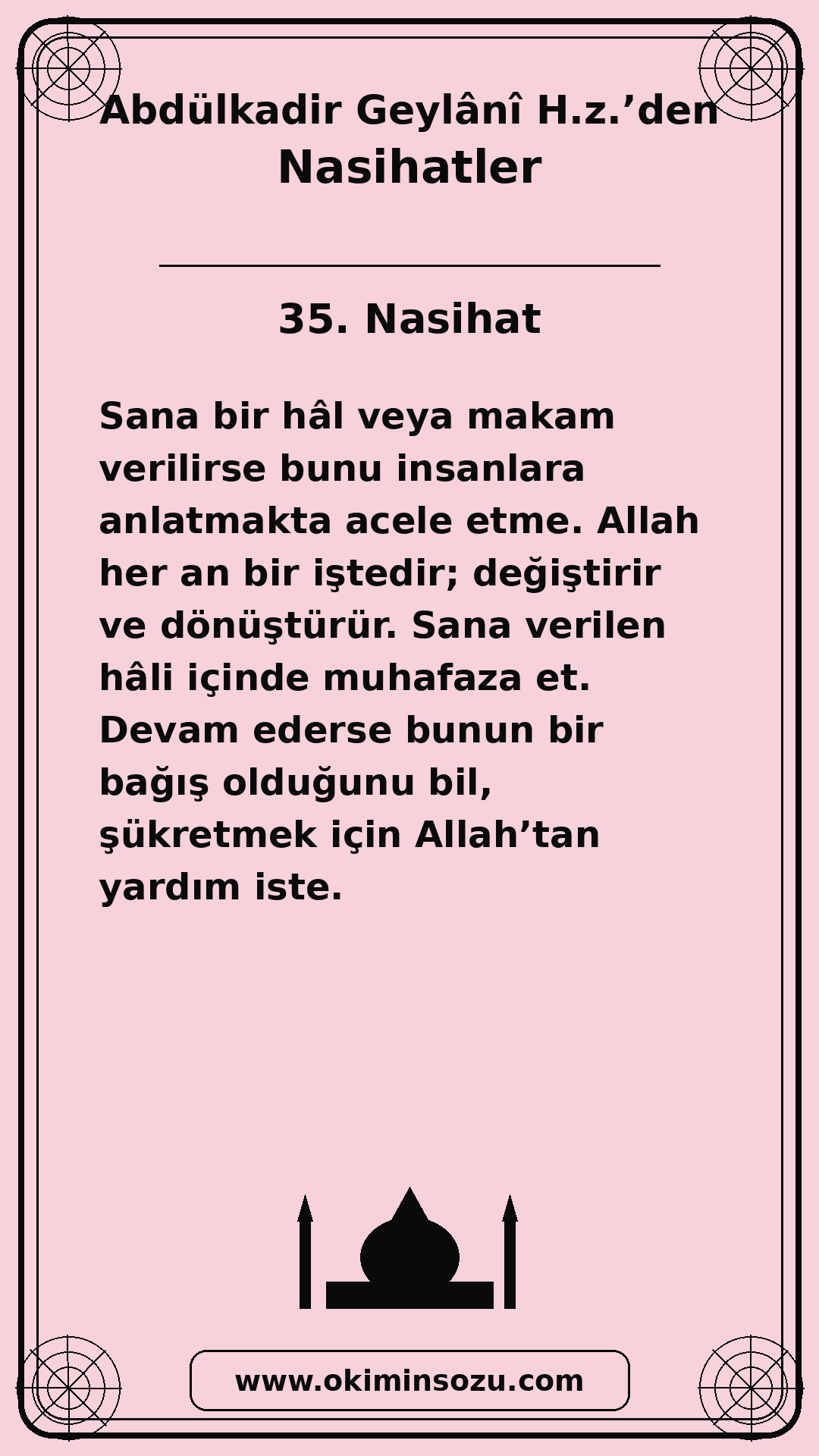 035 Nasihat