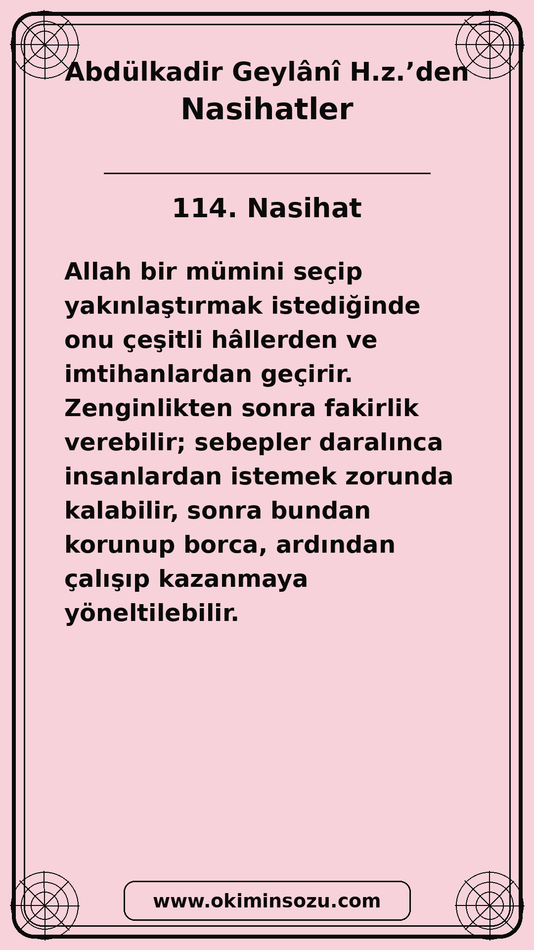 114 Nasihat