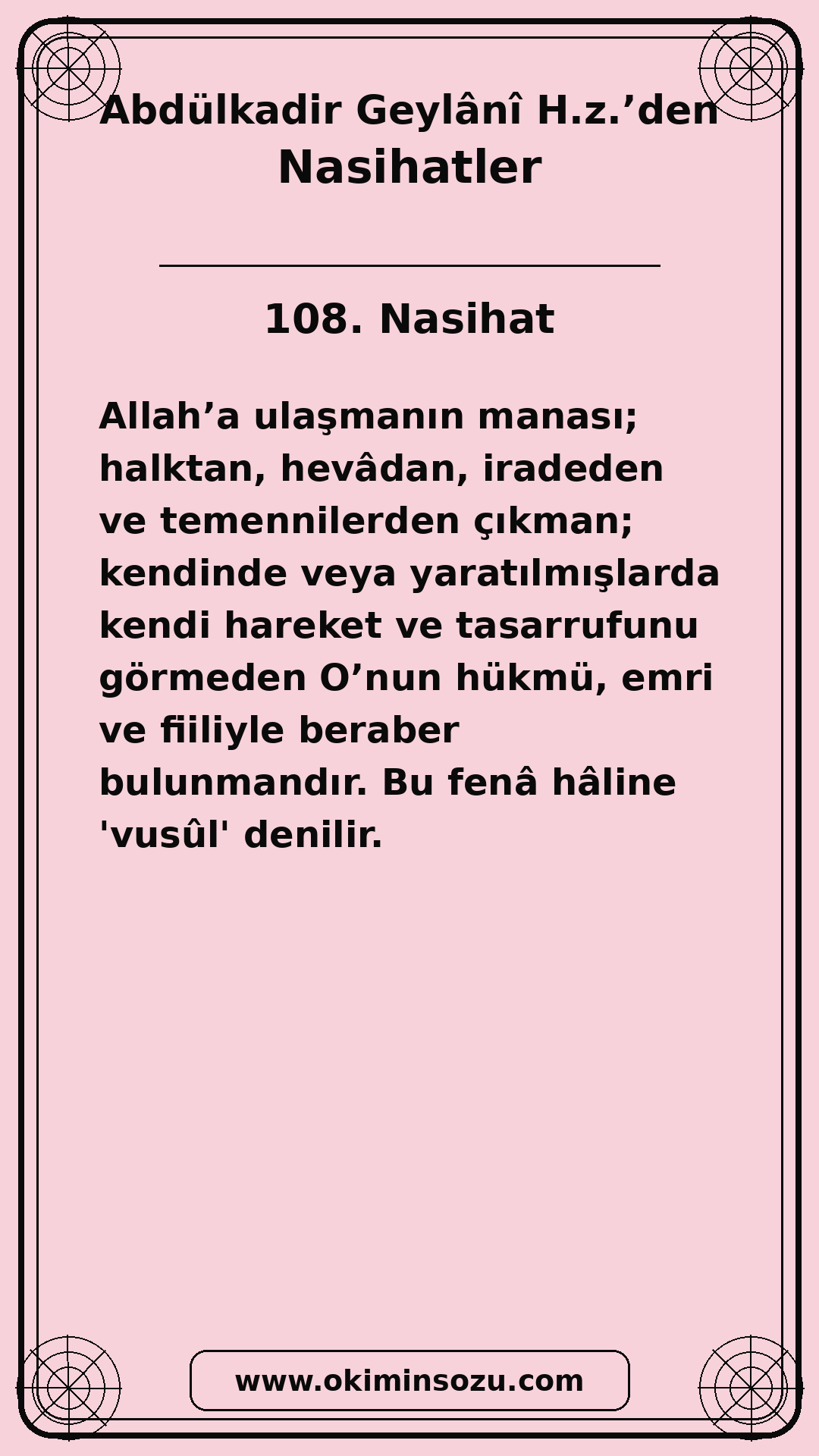 108 Nasihat