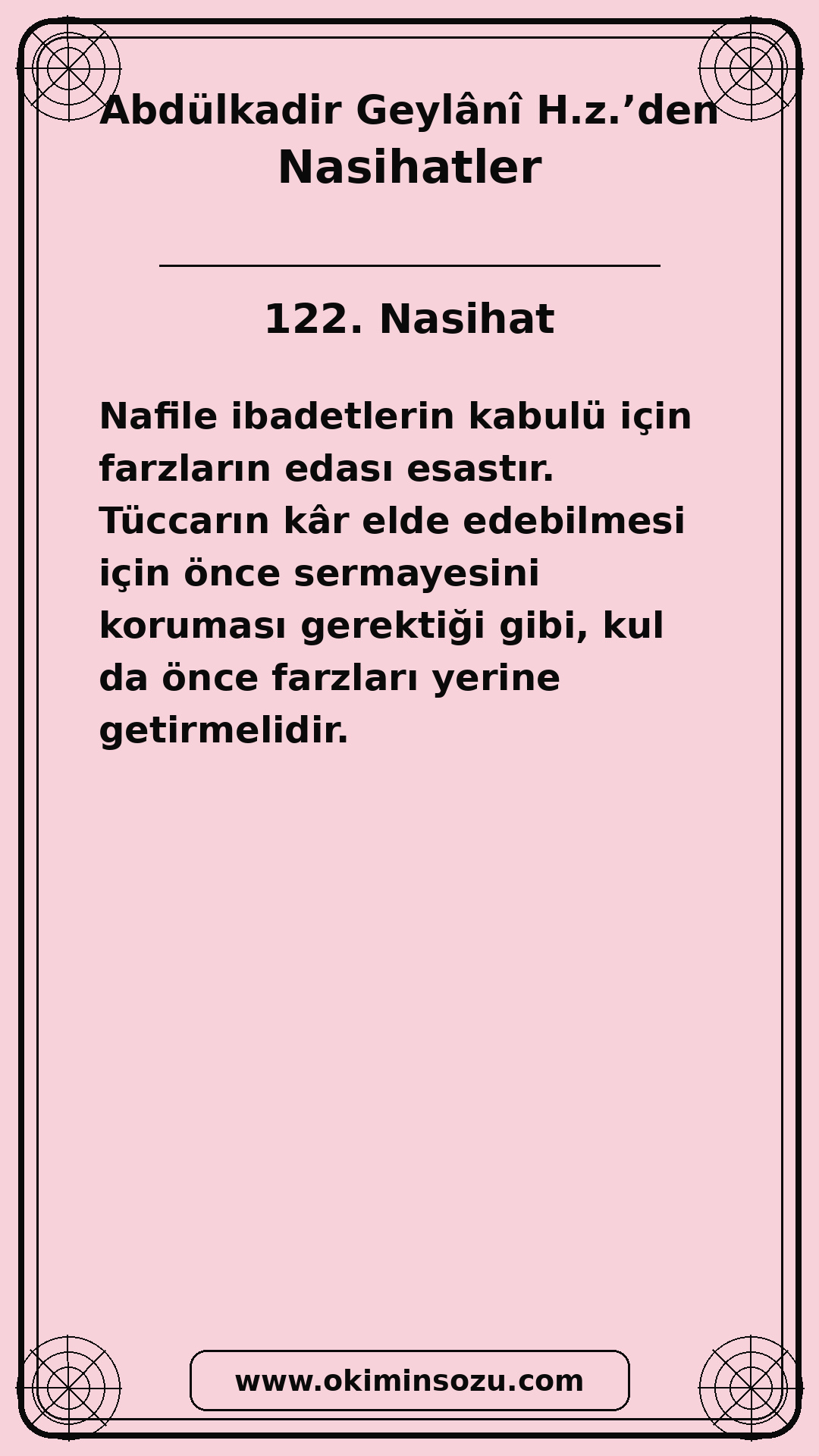 122 Nasihat