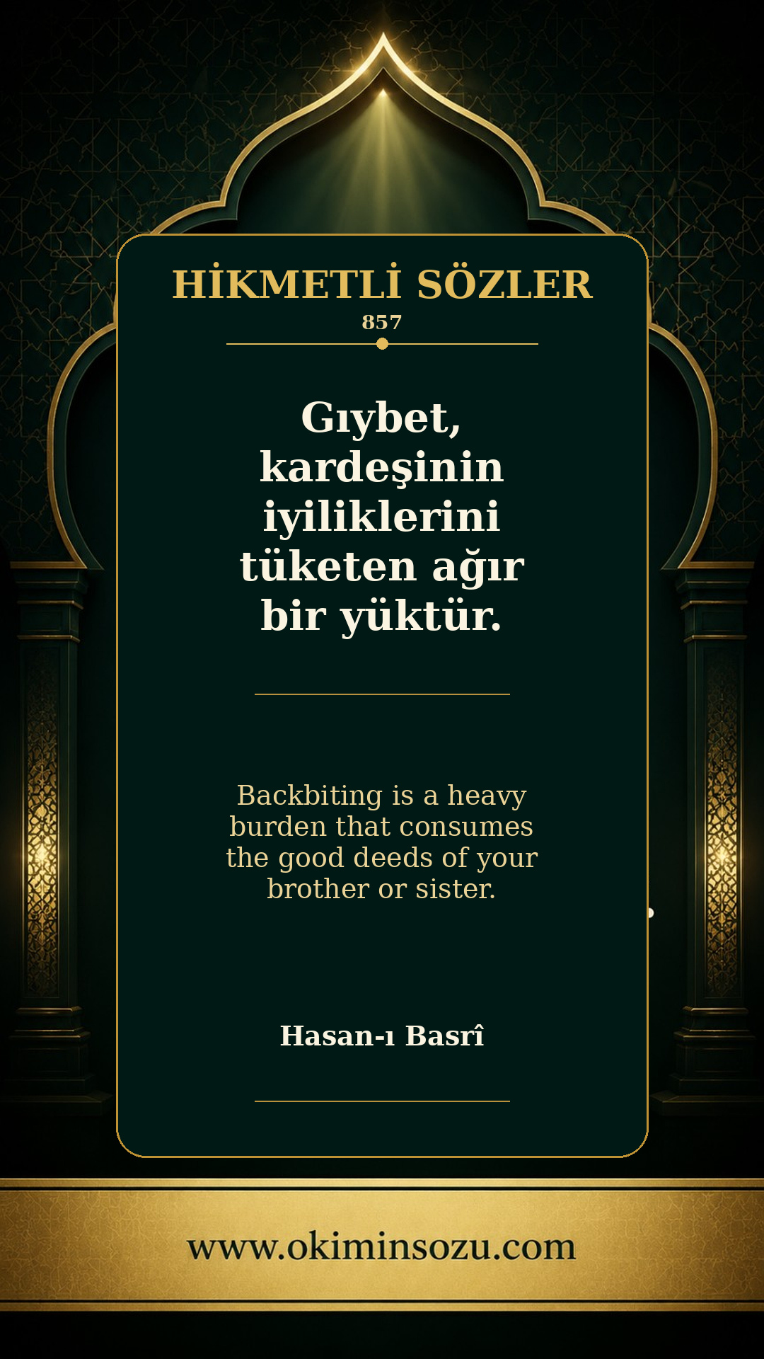 hikmetli soz 0857