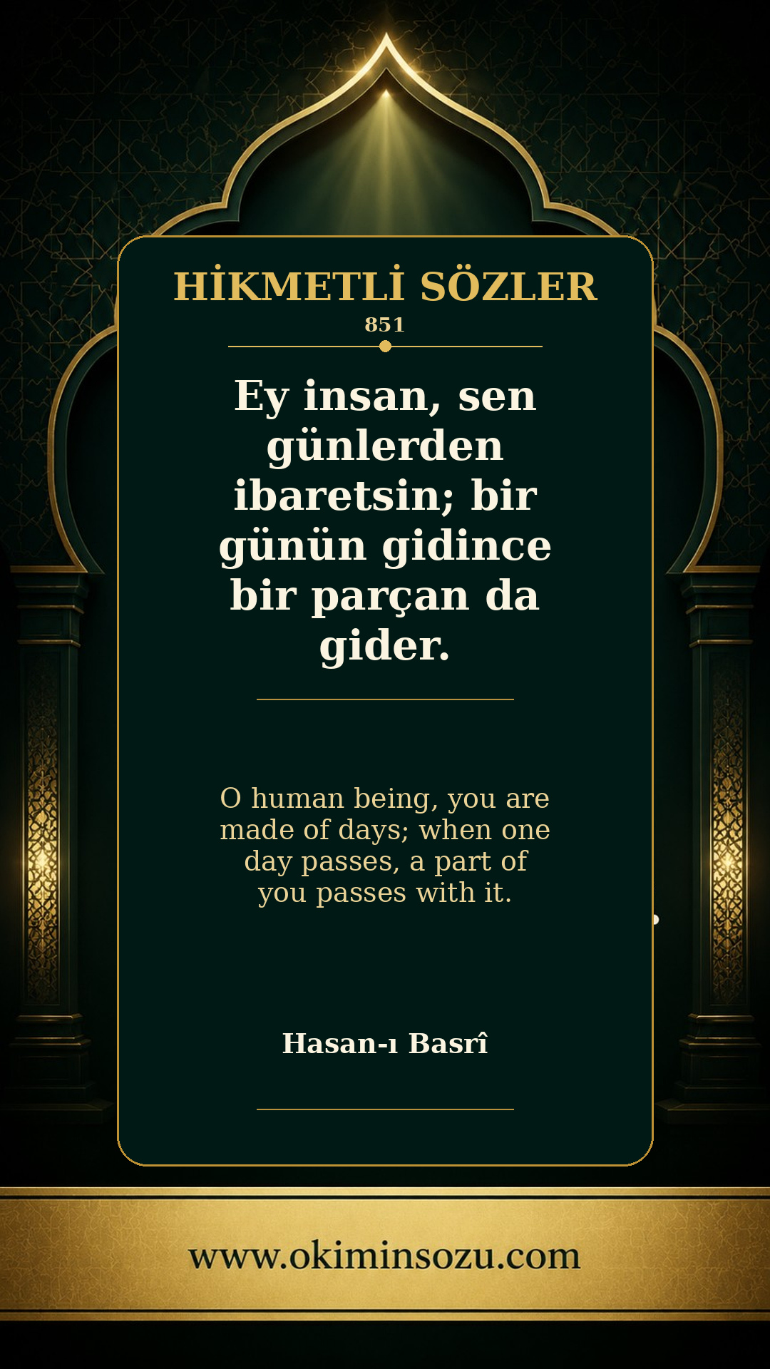 hikmetli soz 0851