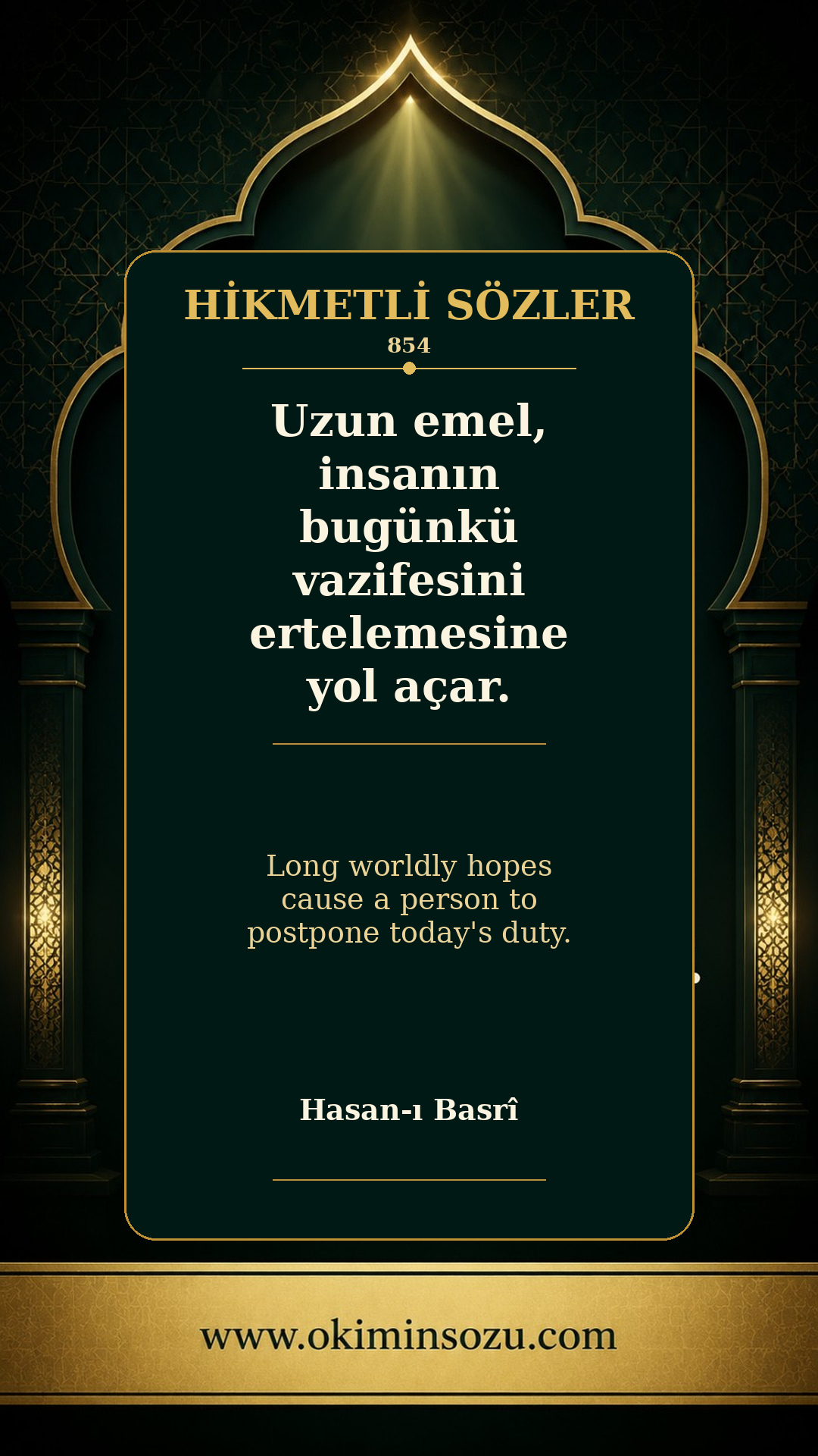 hikmetli soz 0854