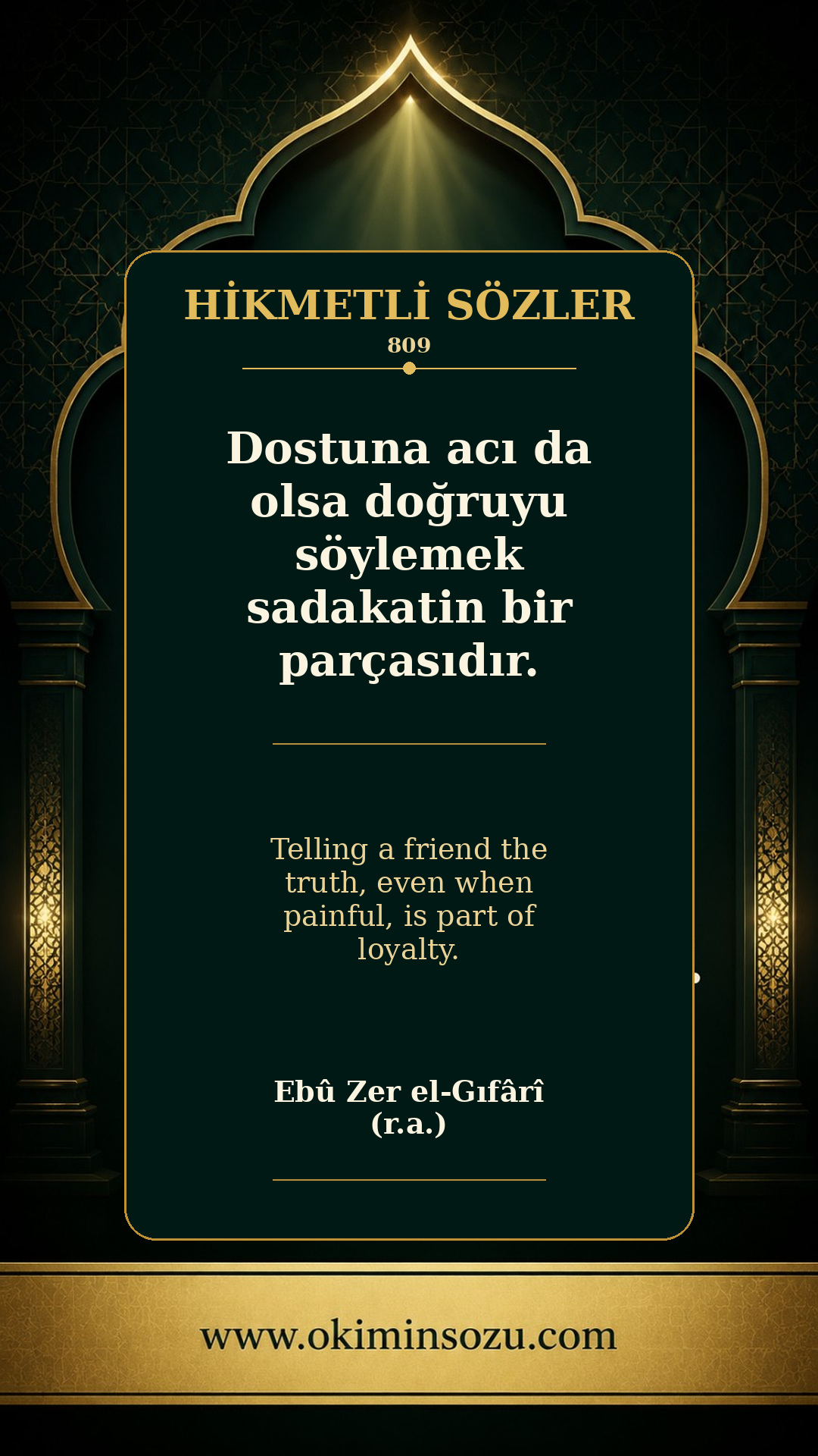 hikmetli soz 0809