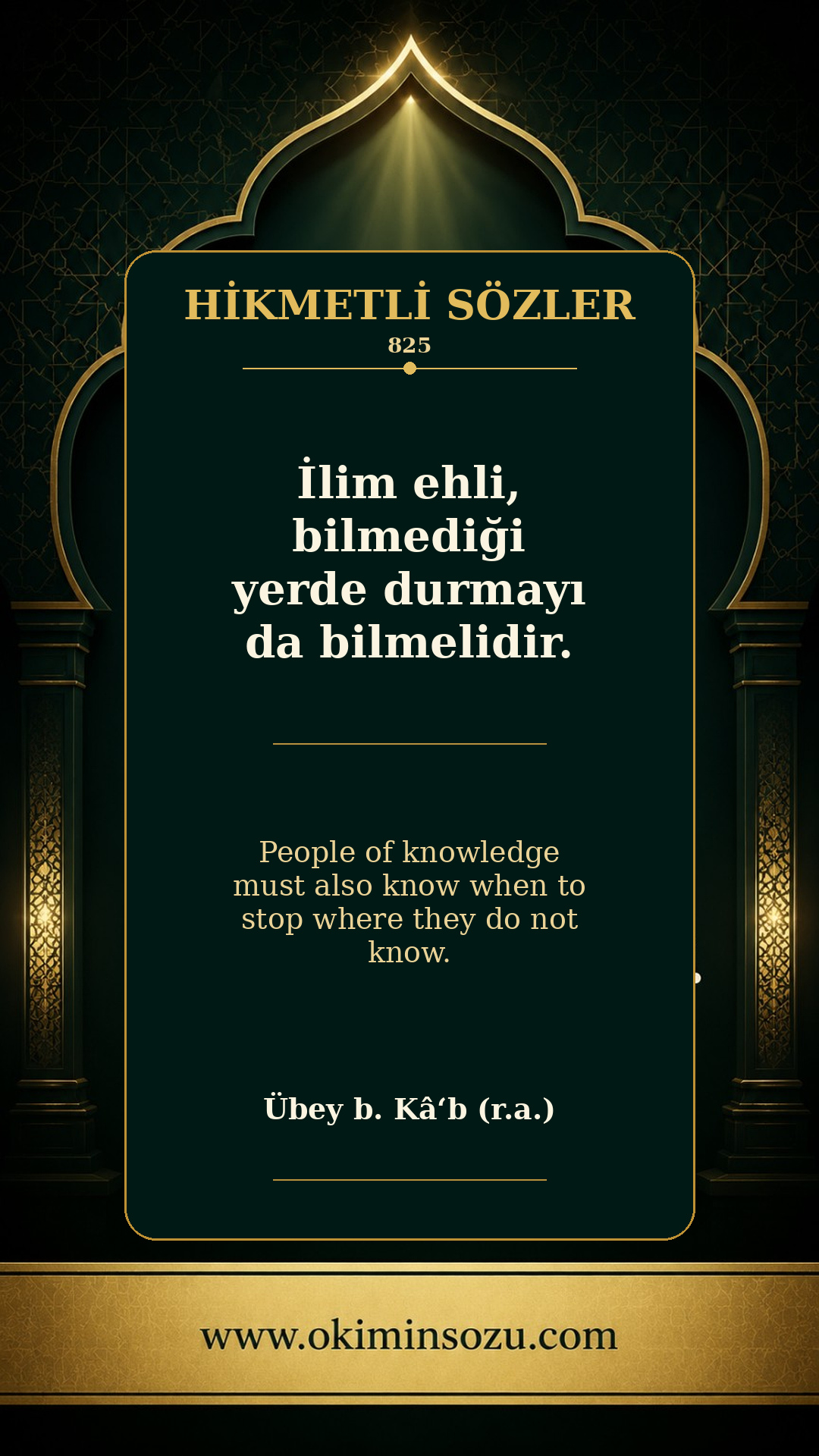 hikmetli soz 0825