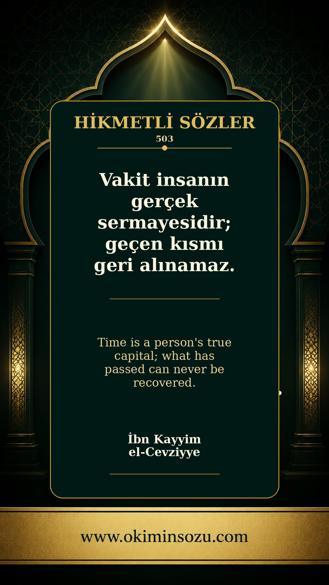 hikmetli soz 0503