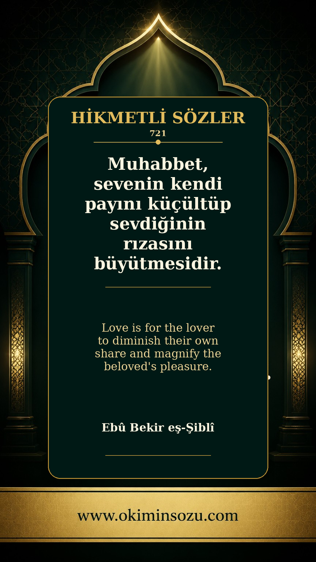 hikmetli soz 0721
