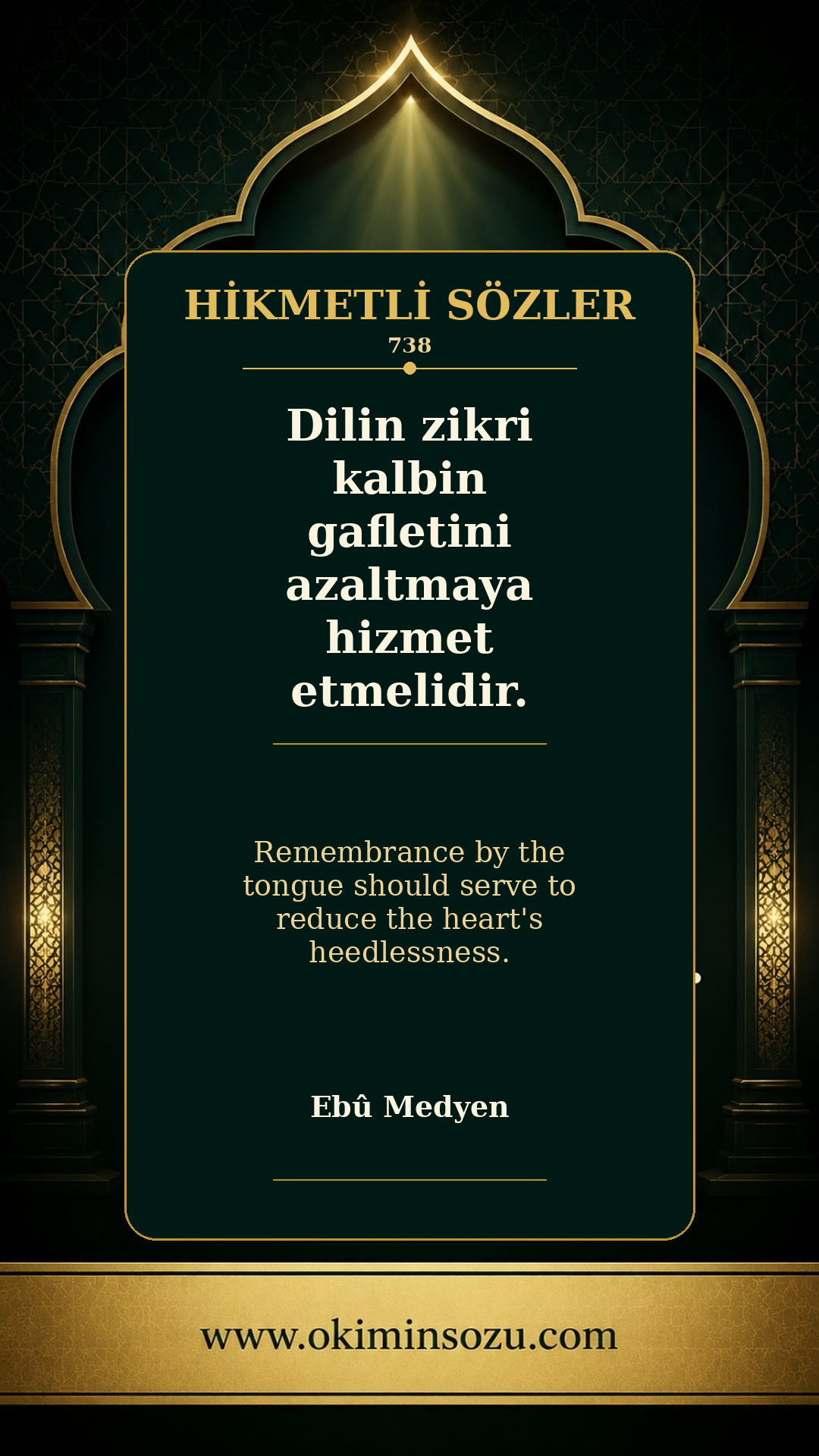 hikmetli soz 0738