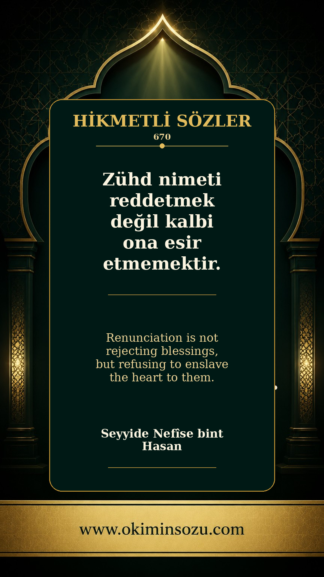 hikmetli soz 0670