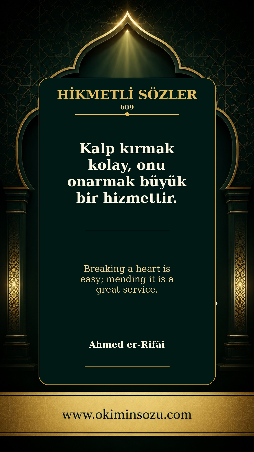 hikmetli soz 0609