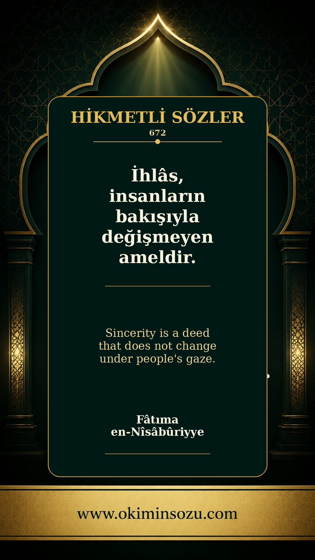 hikmetli soz 0672