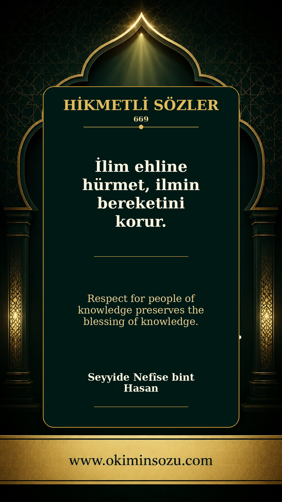 hikmetli soz 0669