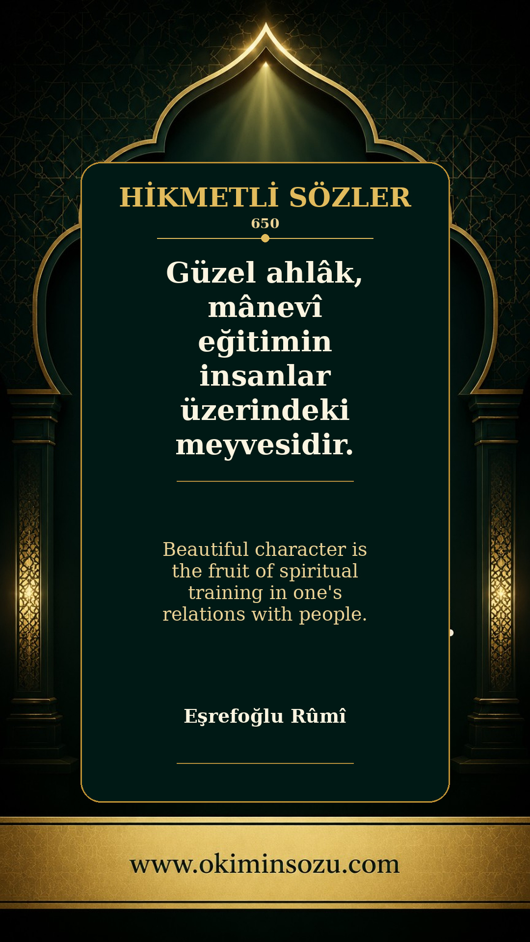 hikmetli soz 0650