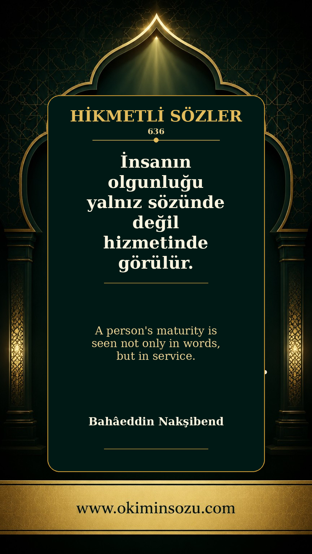 hikmetli soz 0636
