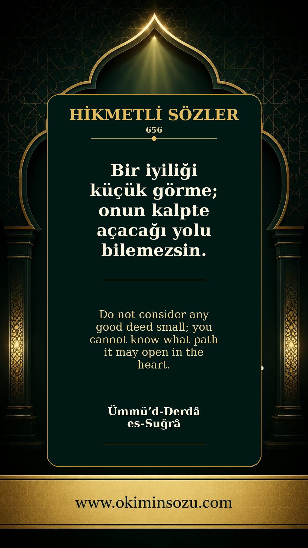 hikmetli soz 0656