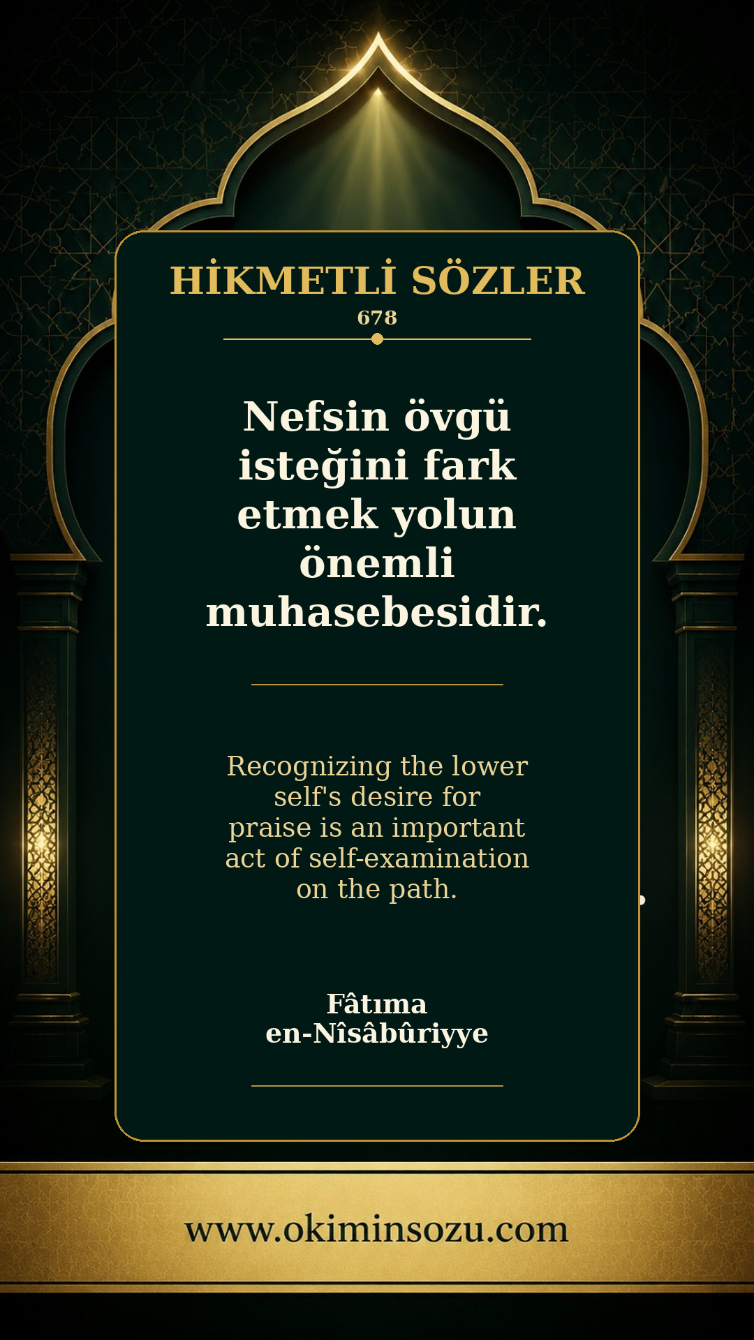 hikmetli soz 0678