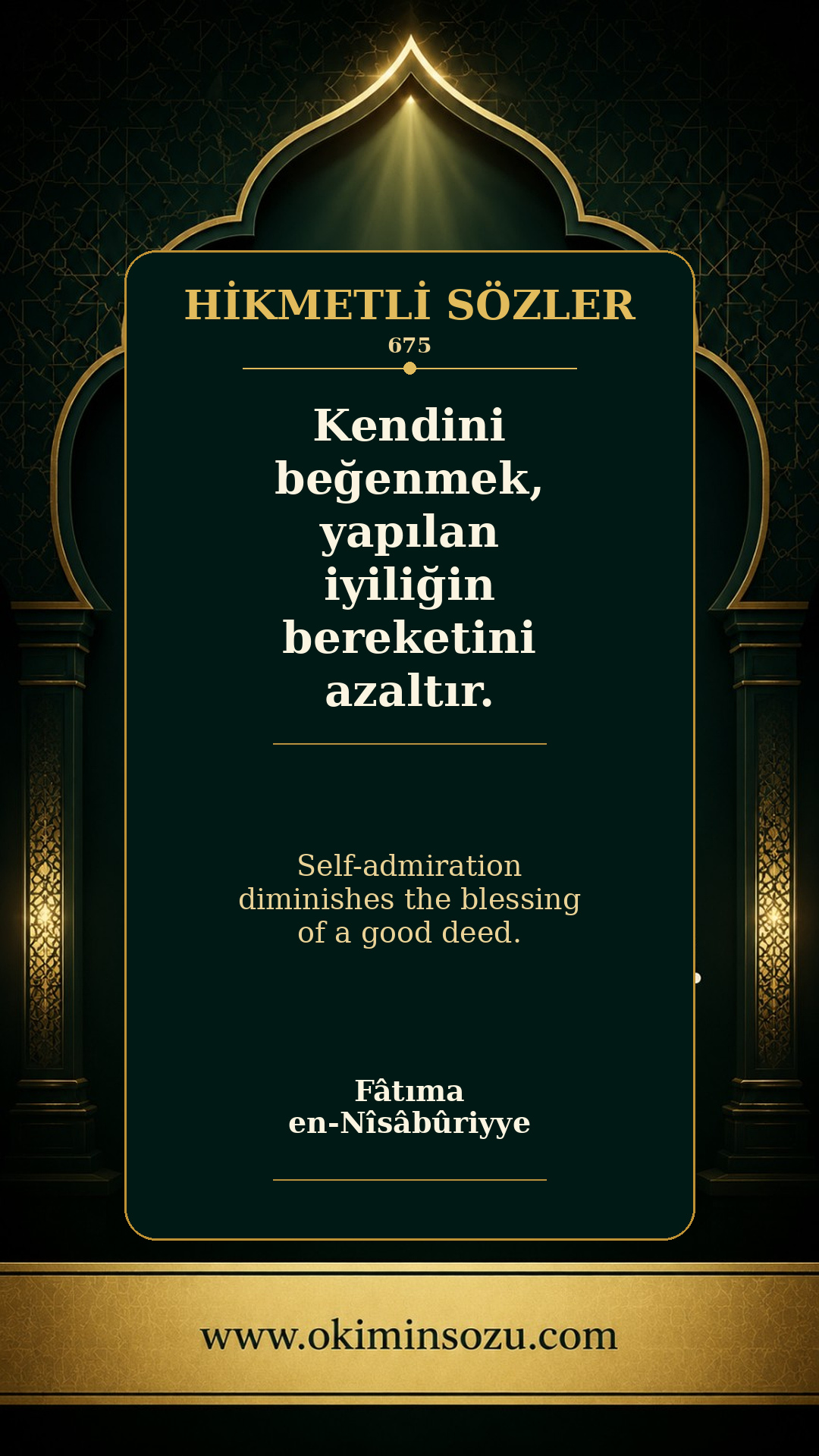 hikmetli soz 0675