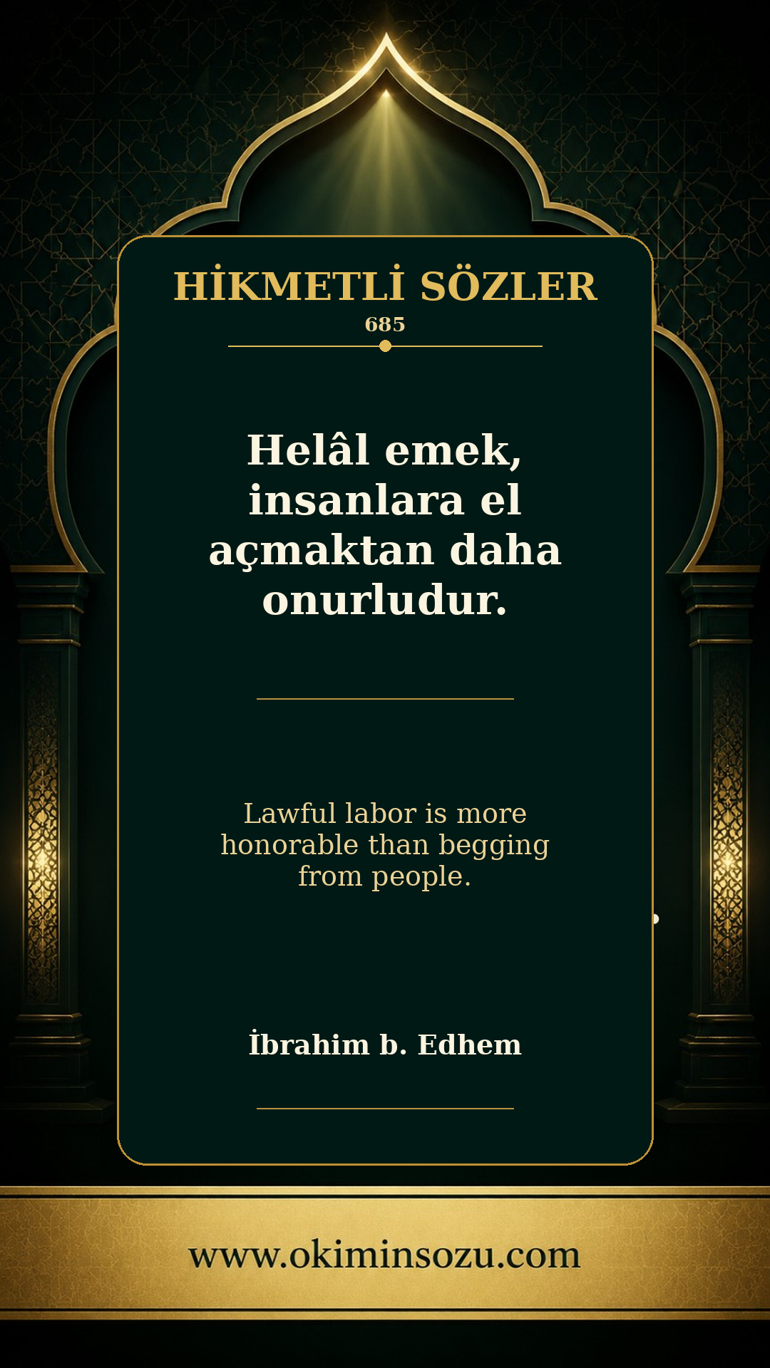 hikmetli soz 0685