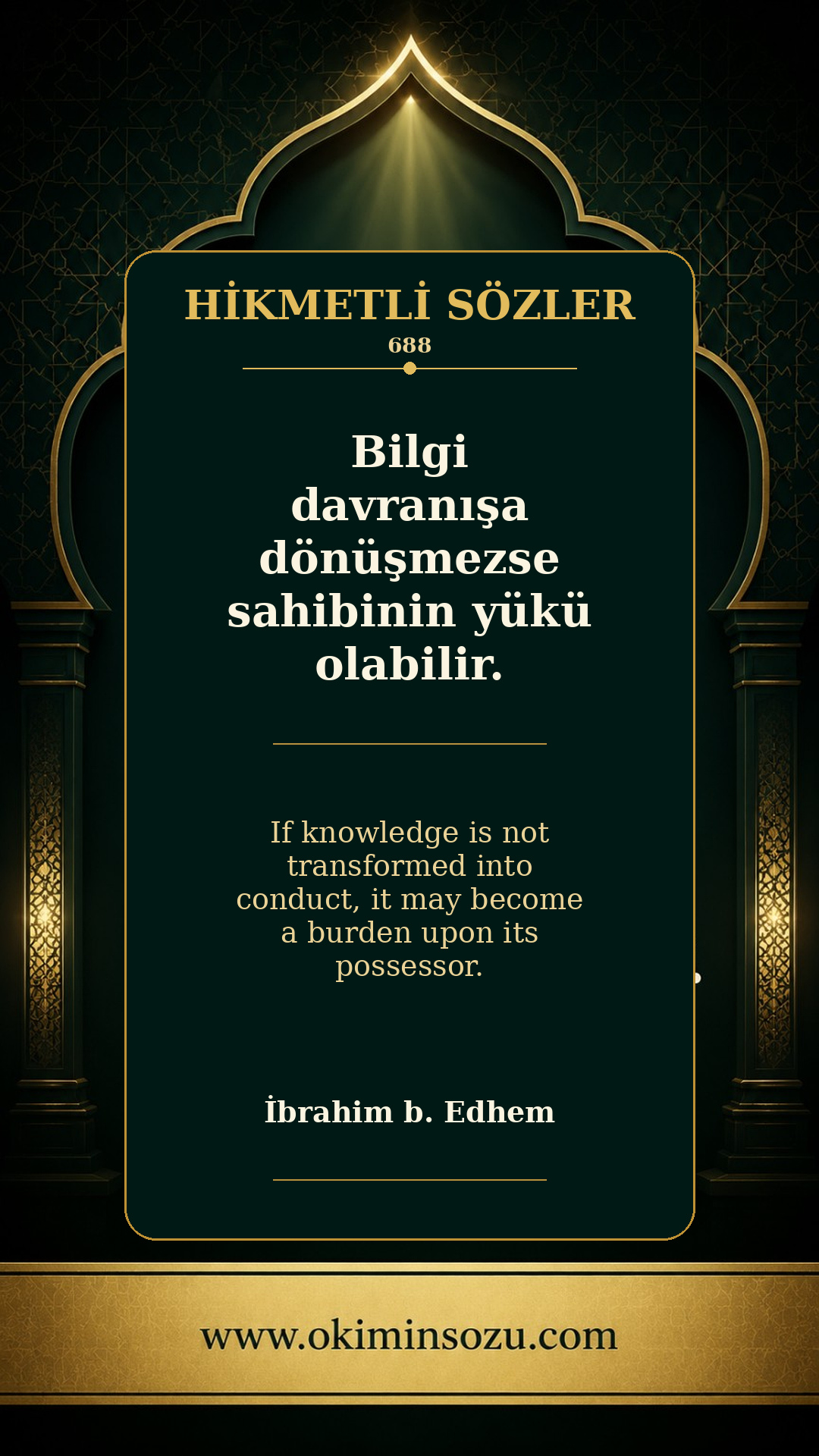 hikmetli soz 0688