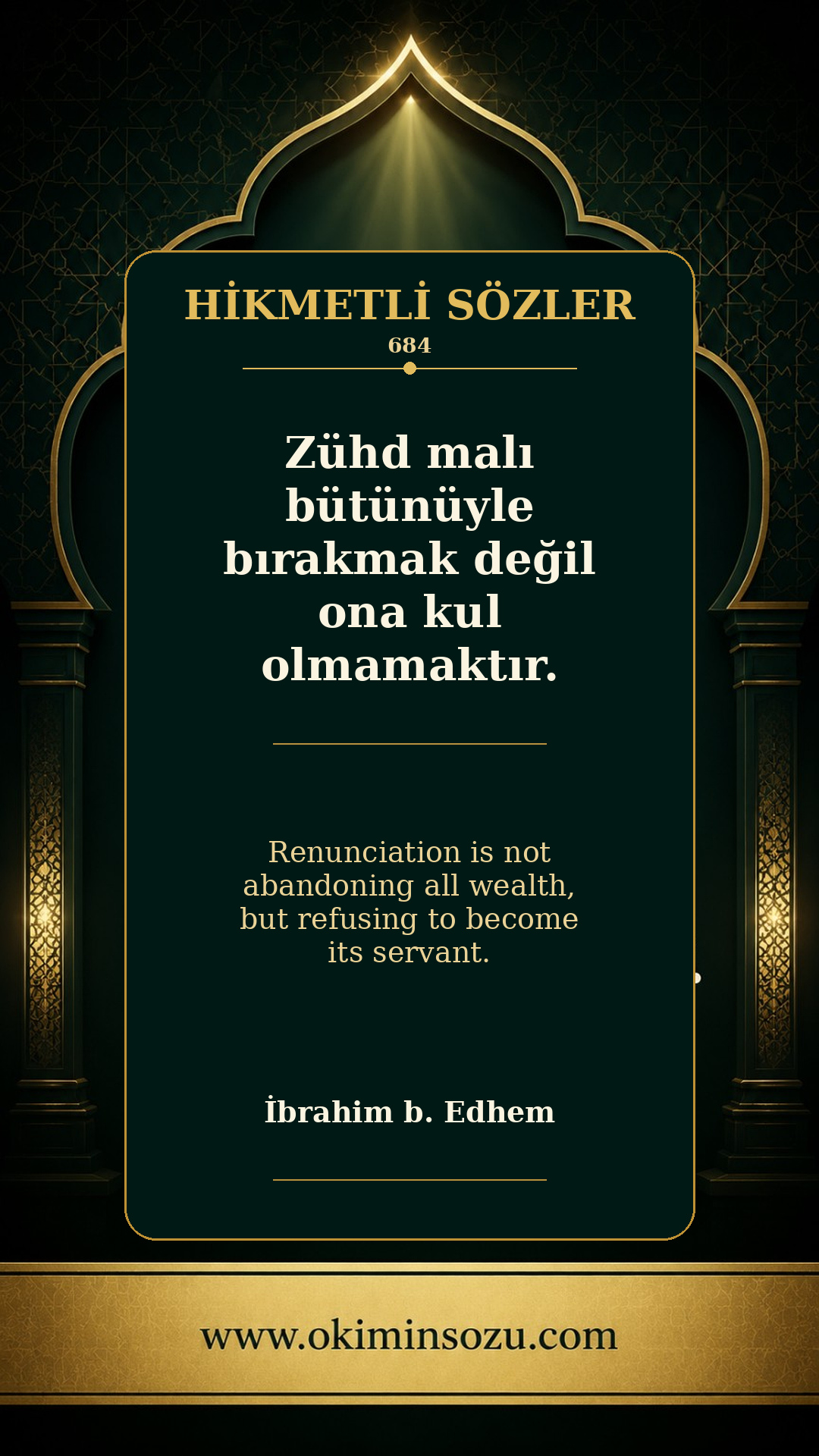 hikmetli soz 0684