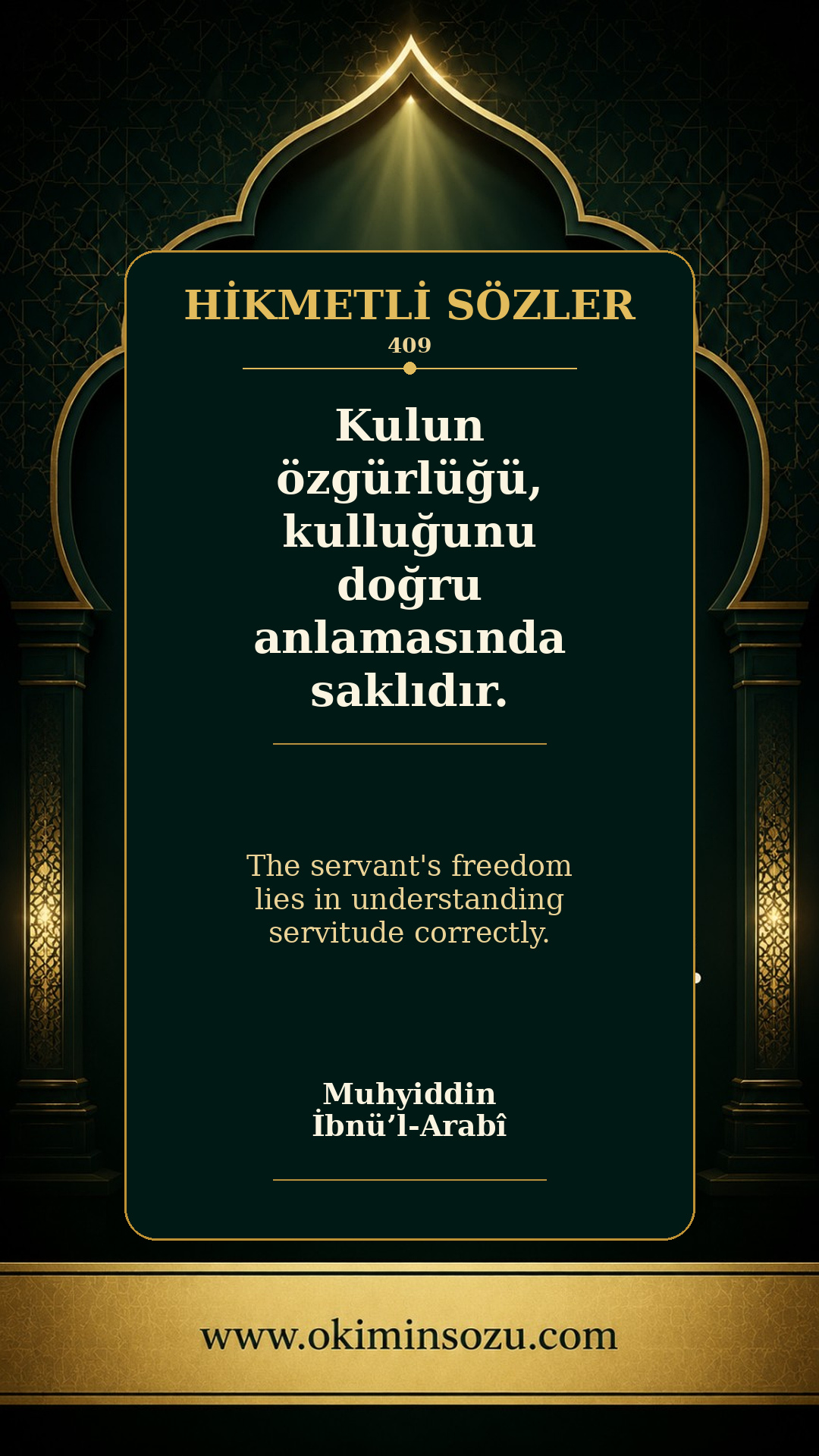 hikmetli soz 0409