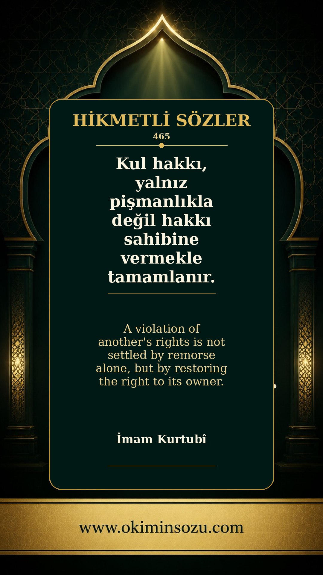 hikmetli soz 0465