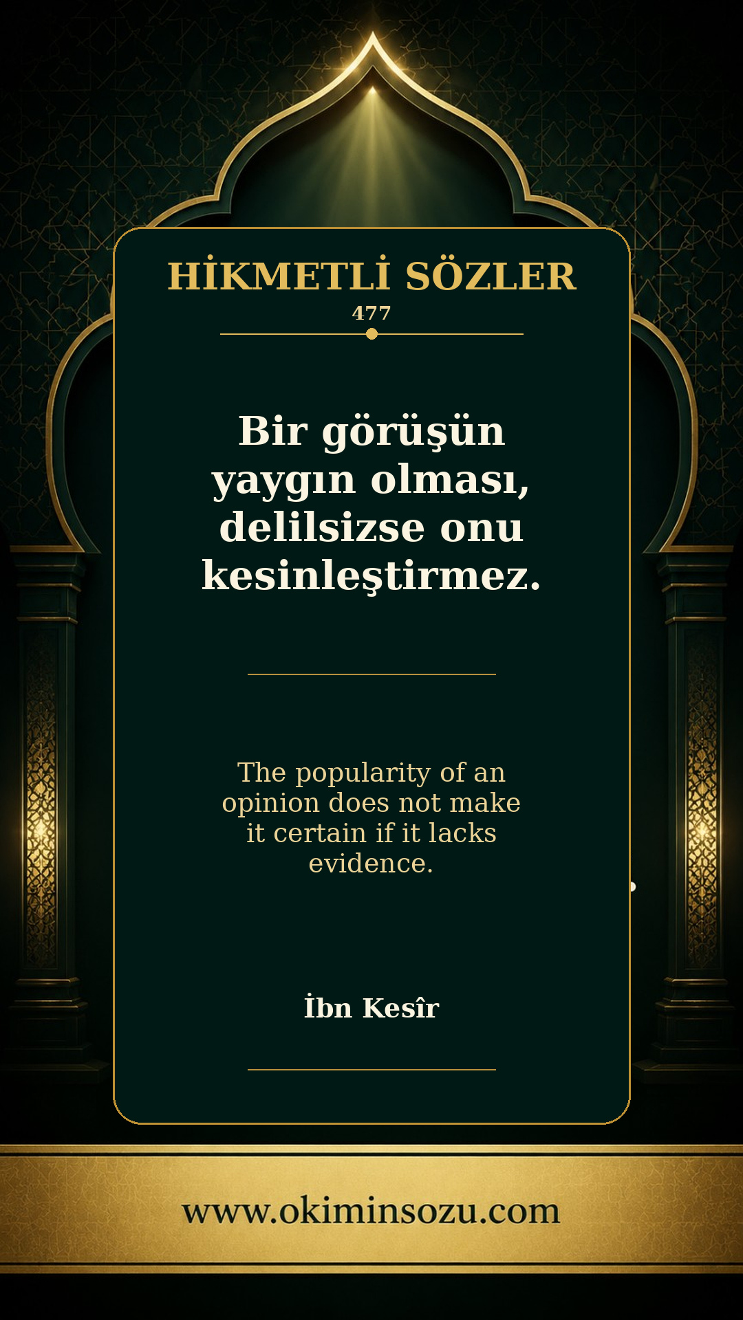 hikmetli soz 0477