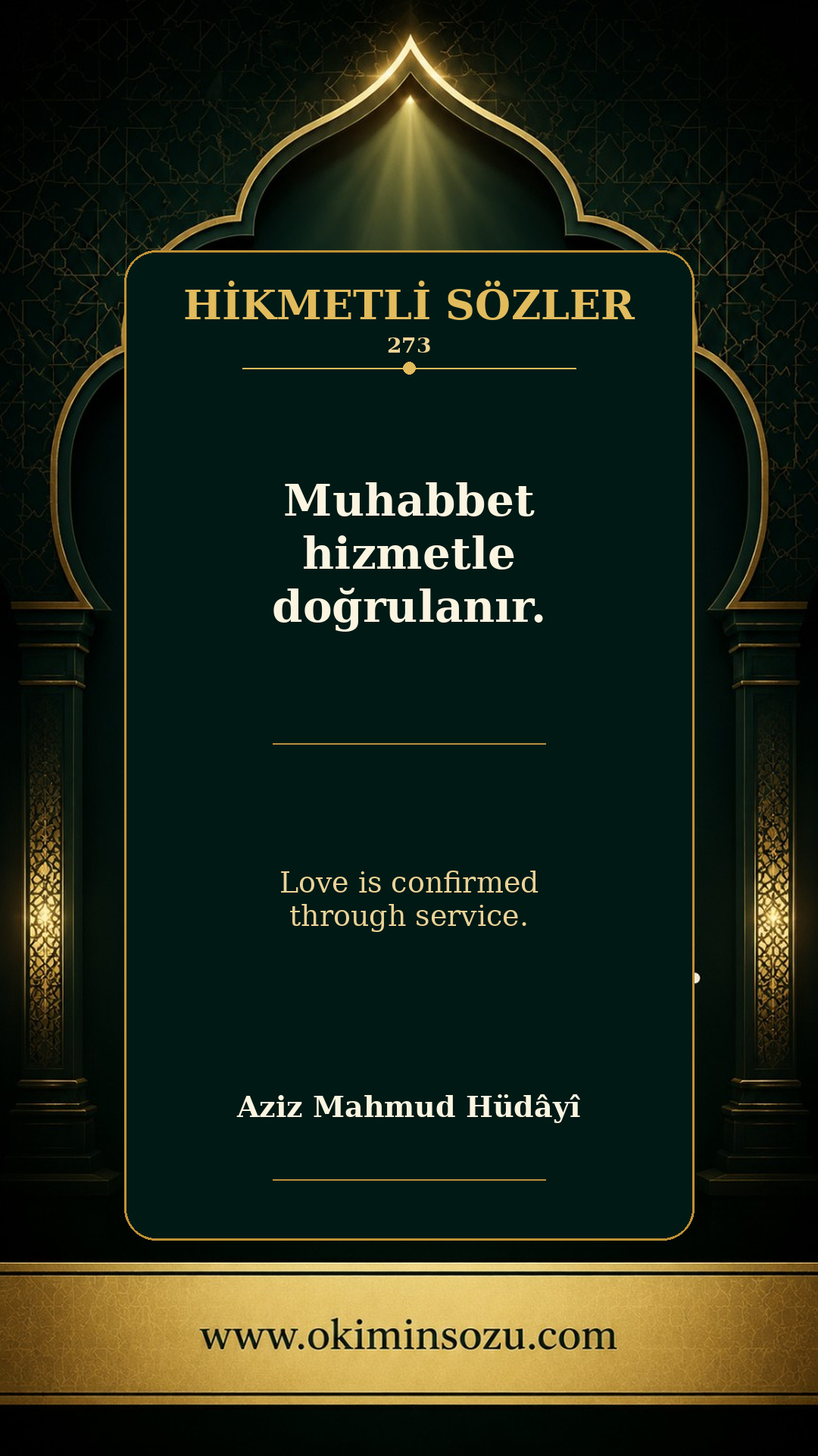 hikmetli soz 0273