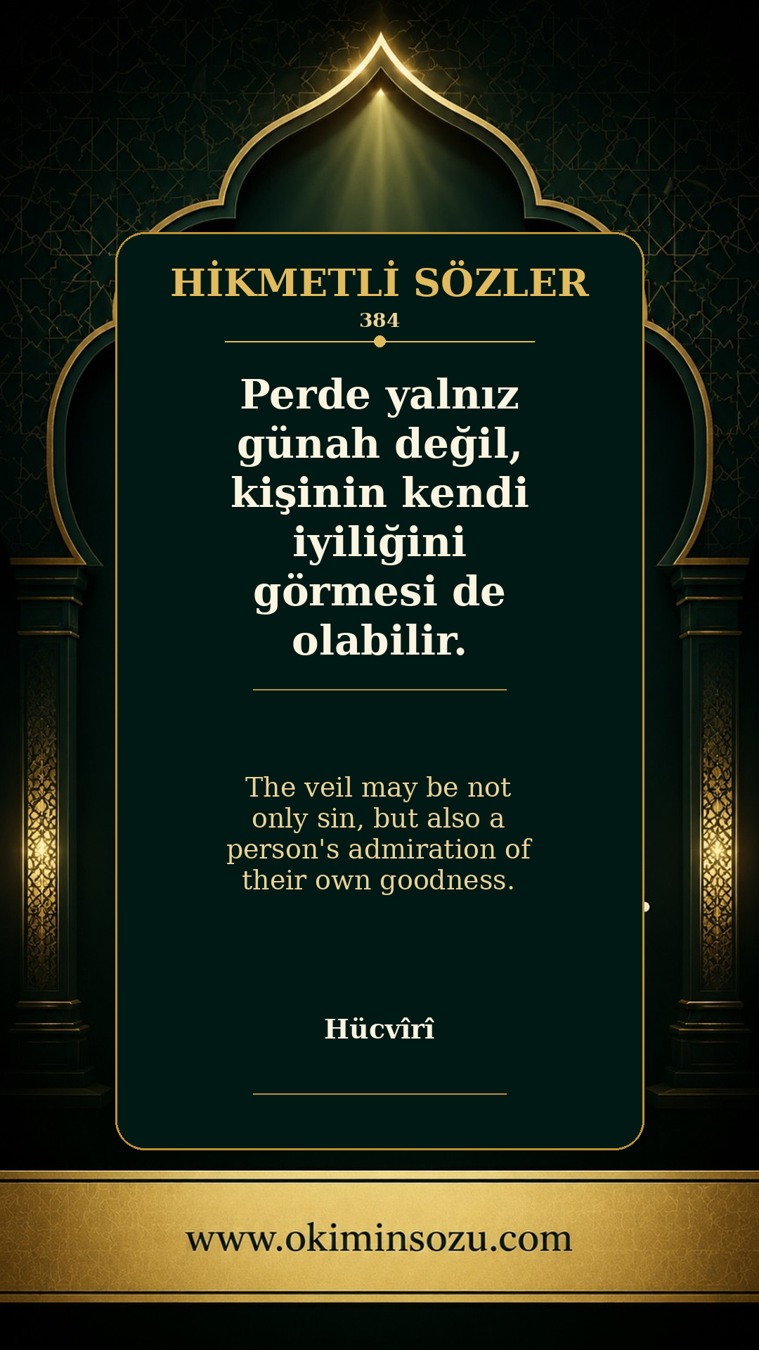 hikmetli soz 0384