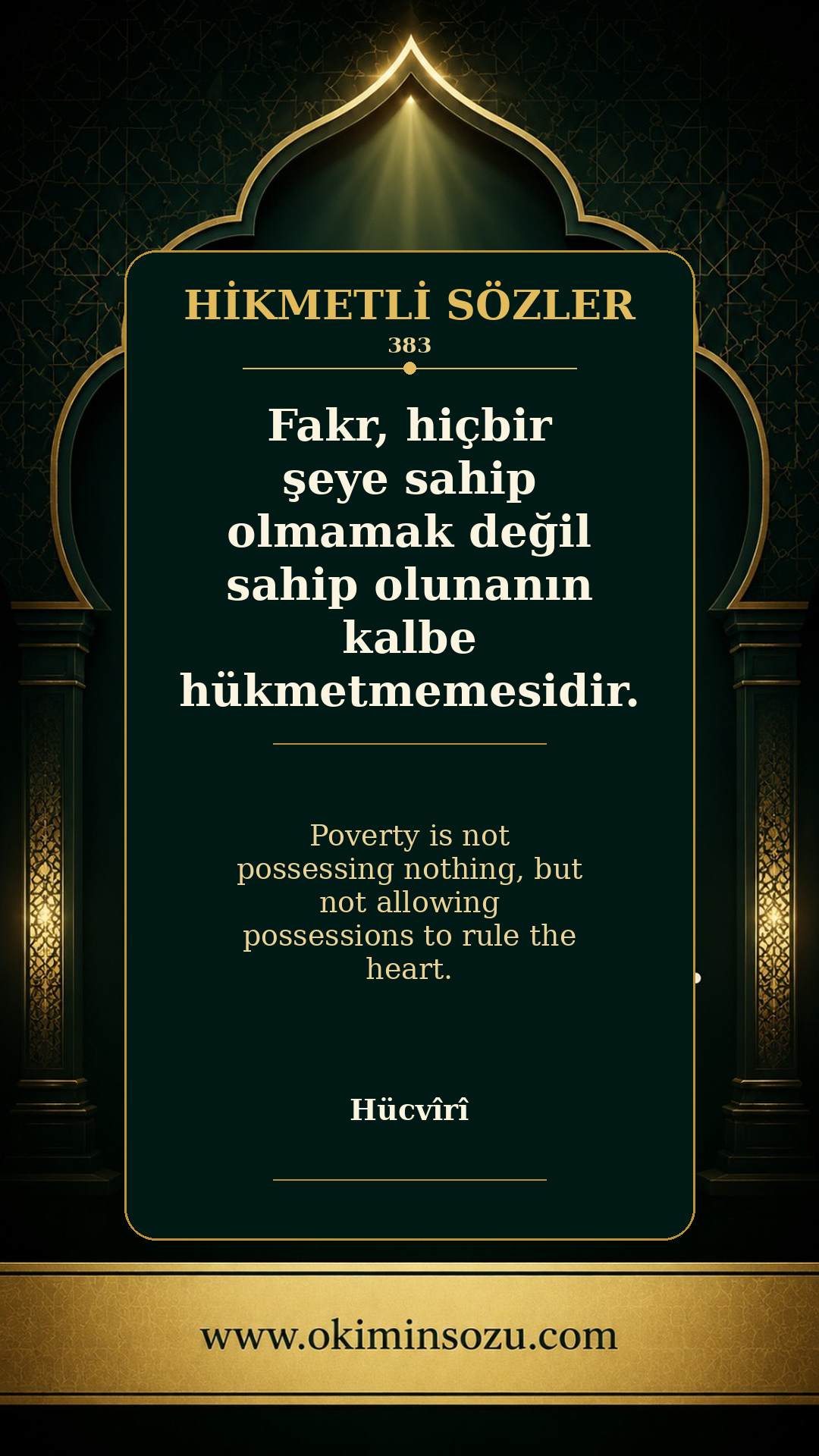hikmetli soz 0383