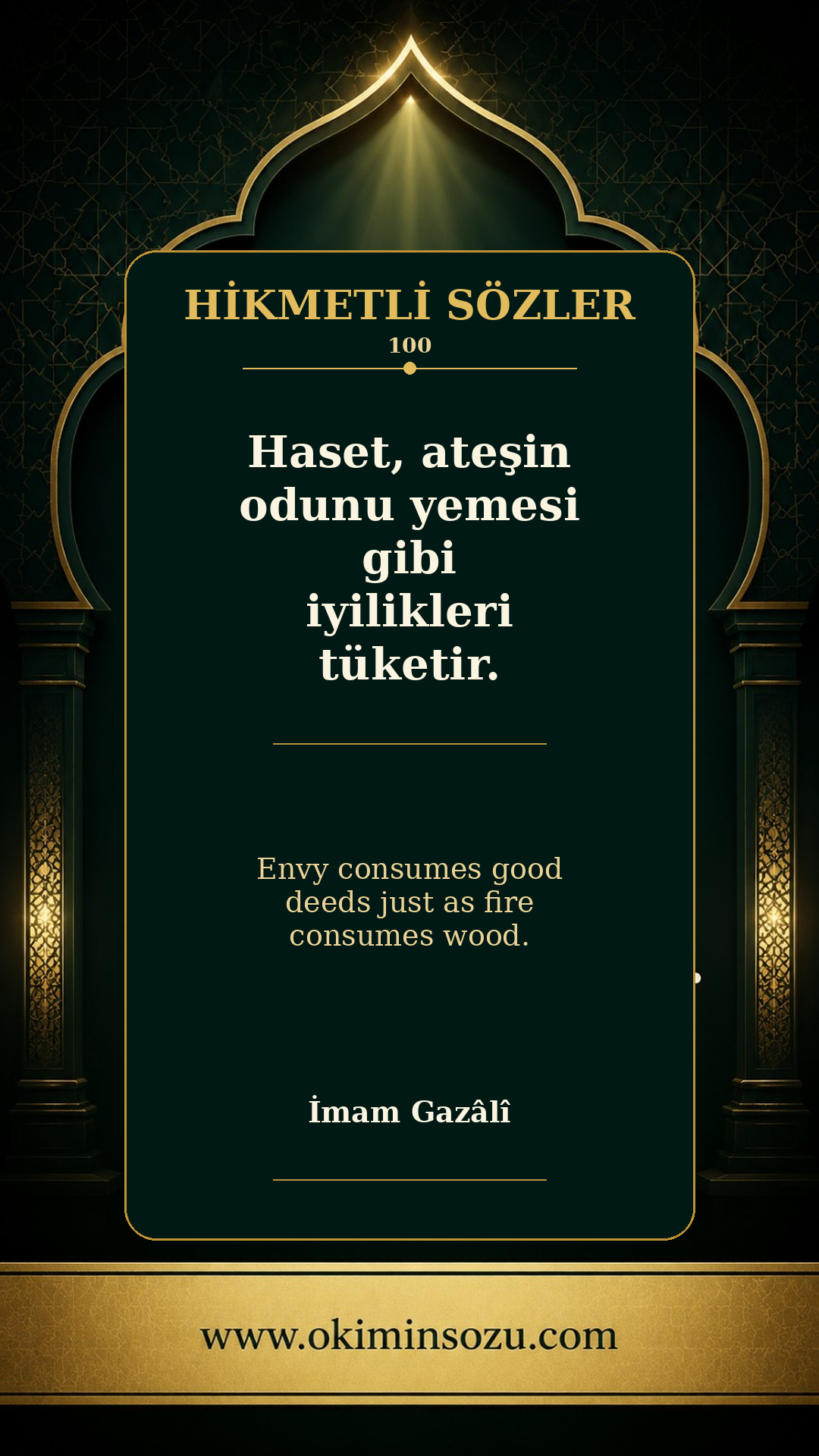 hikmetli soz 0100