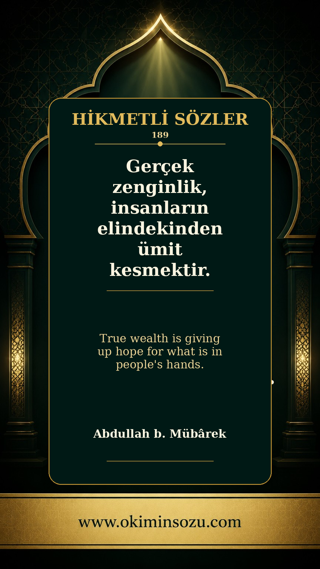 hikmetli soz 0189
