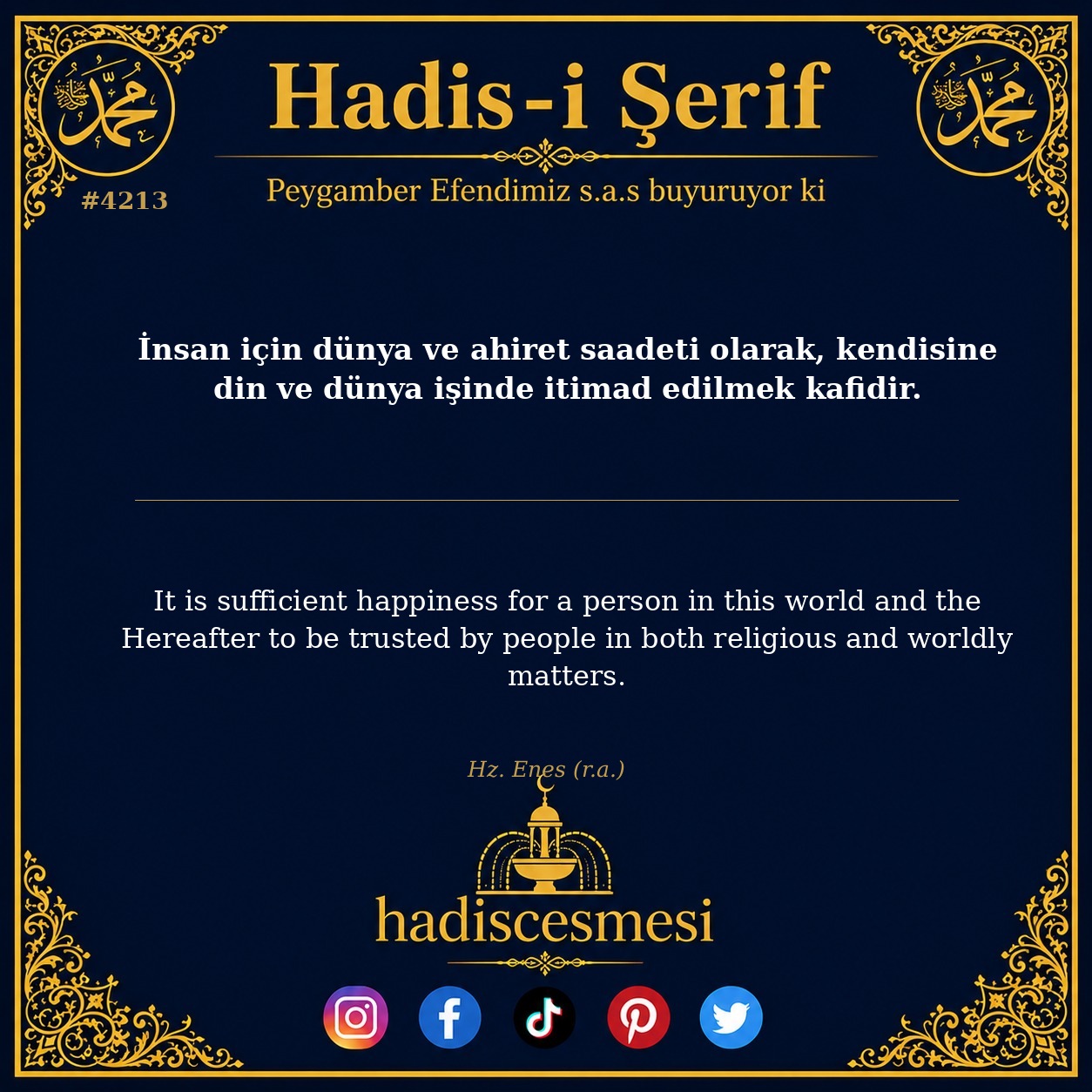 Hadis 4213