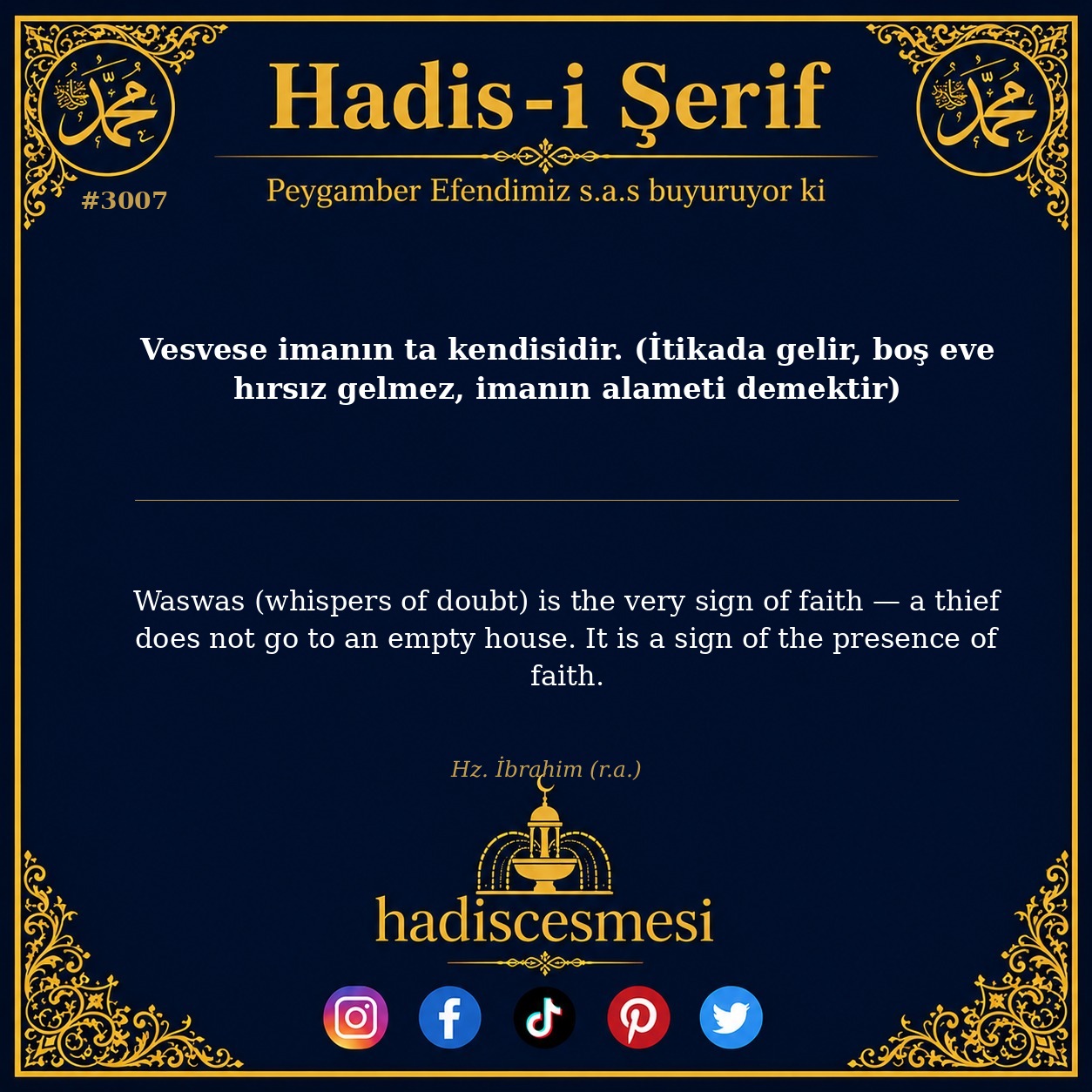Hadis 3007