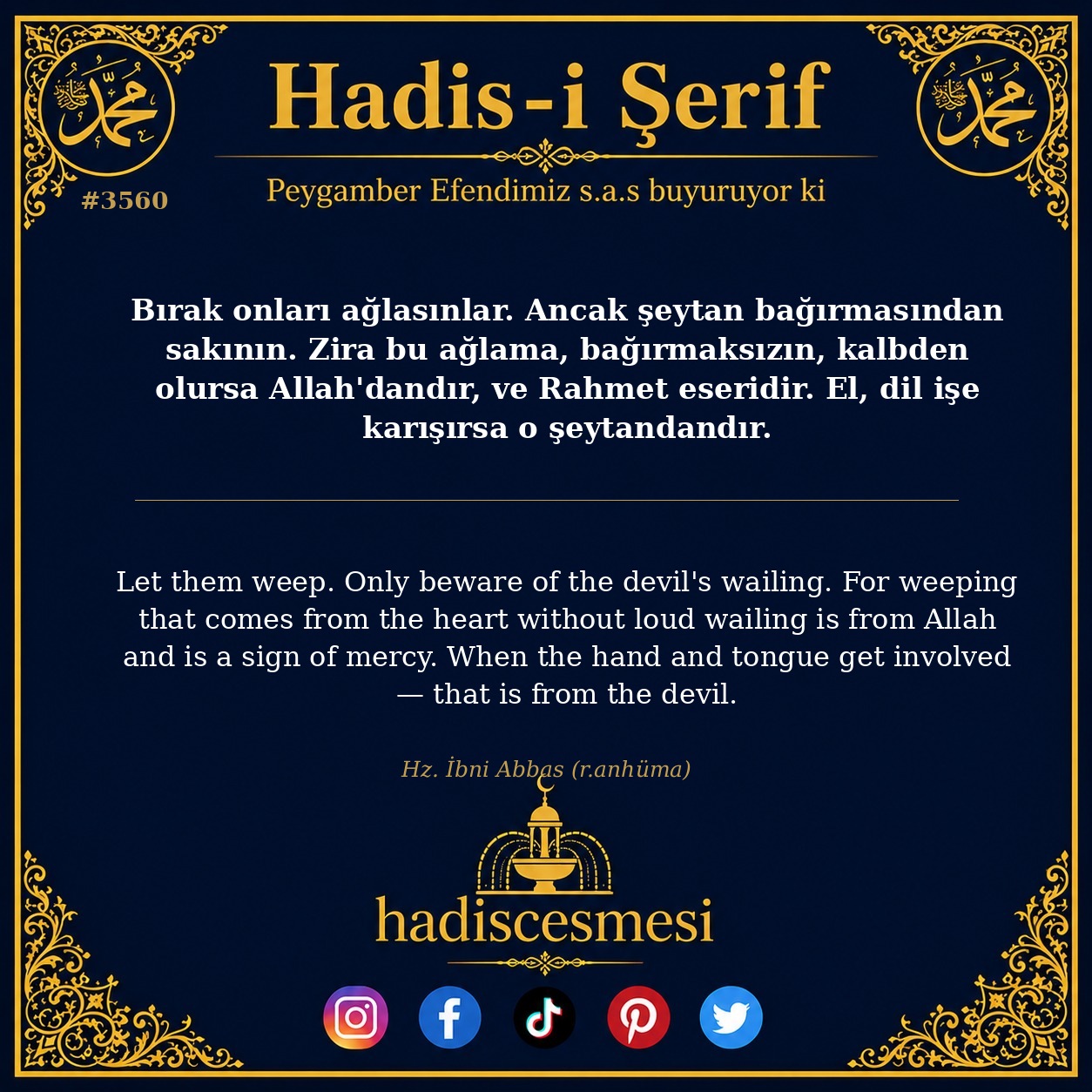 Hadis 3560
