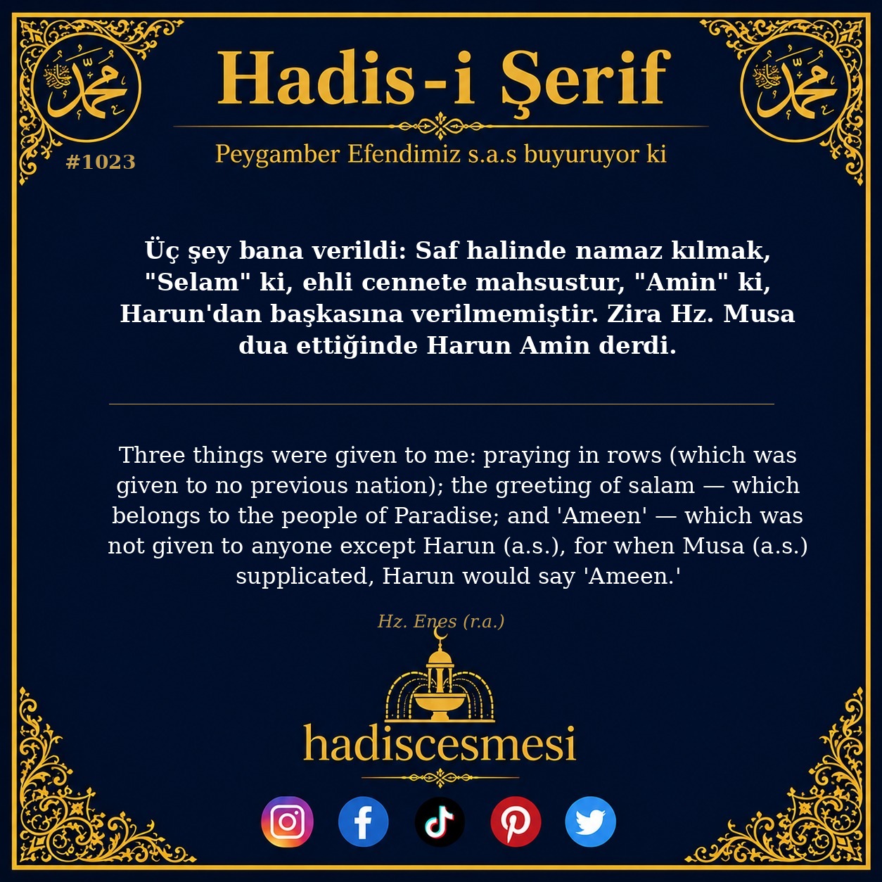 Hadis 1023