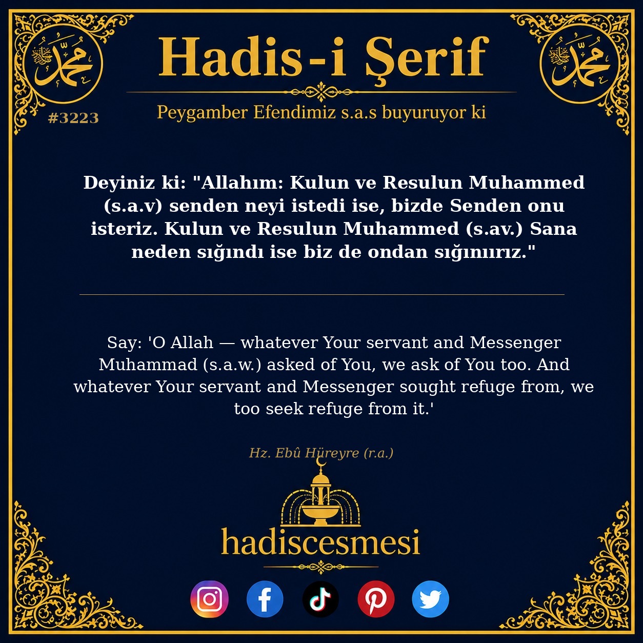 Hadis 3223