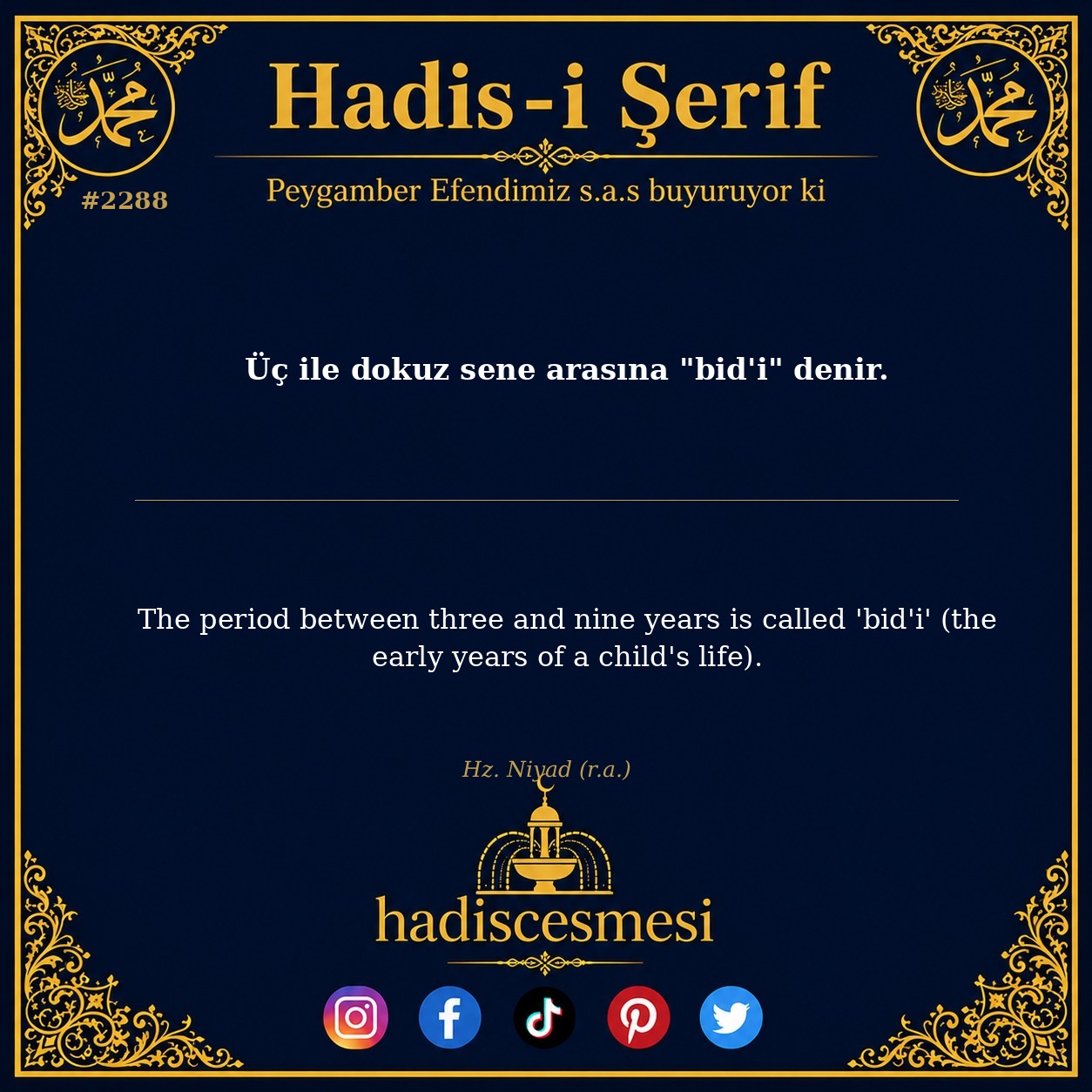 Hadis 2288
