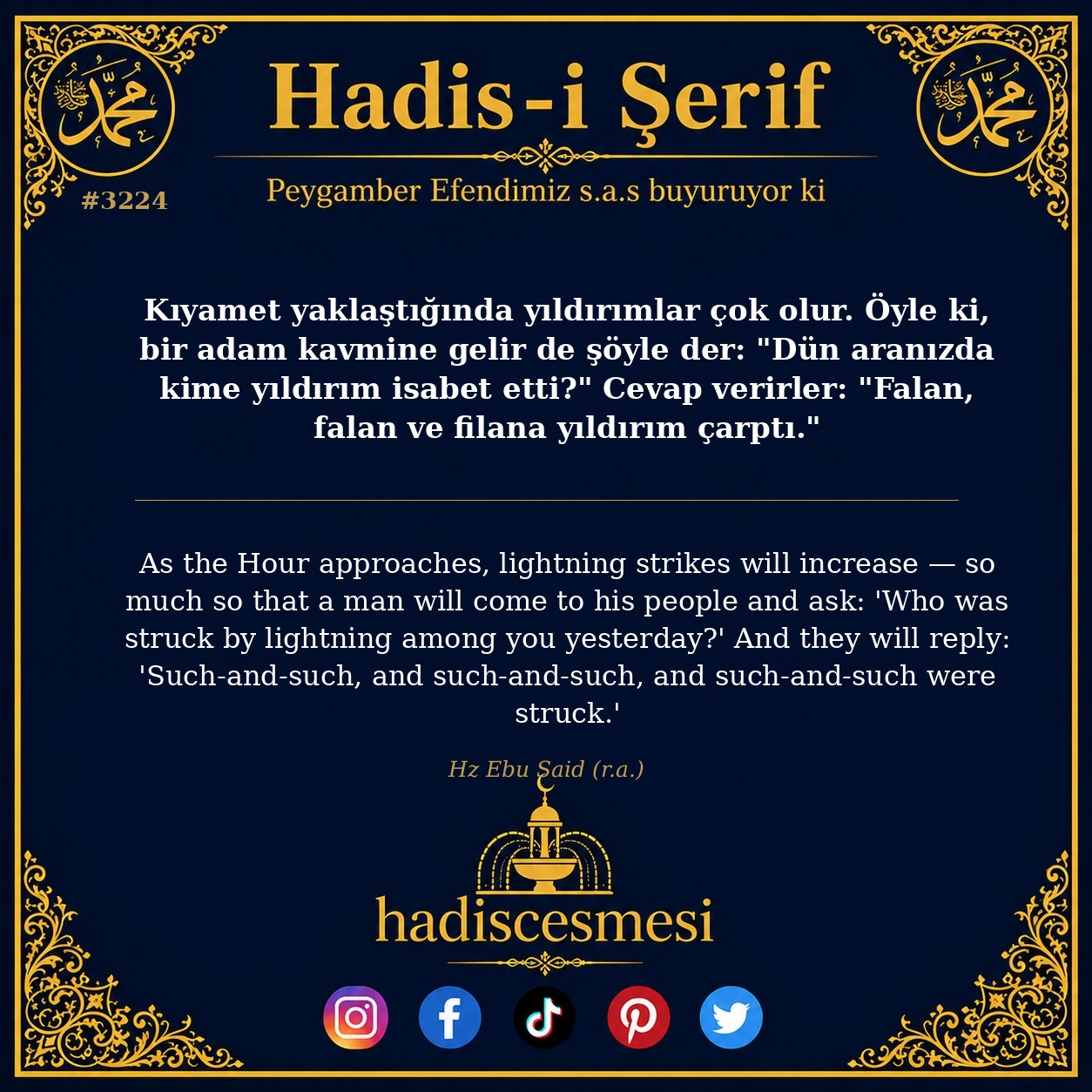 Hadis 3224