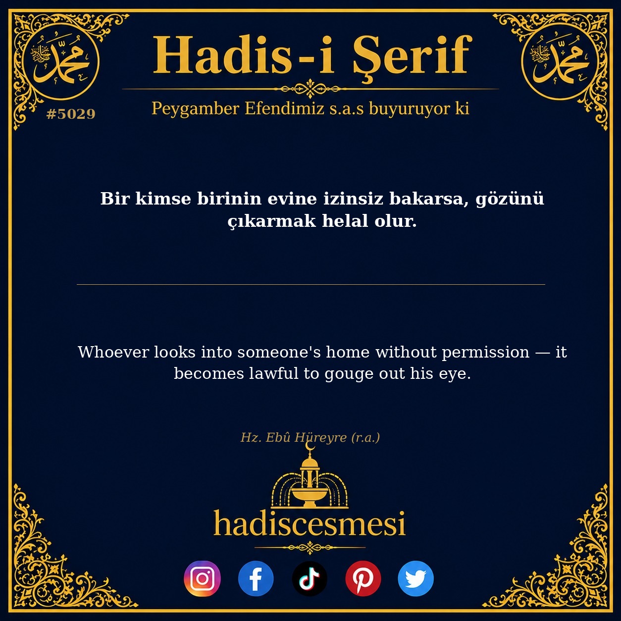 Hadis 5029