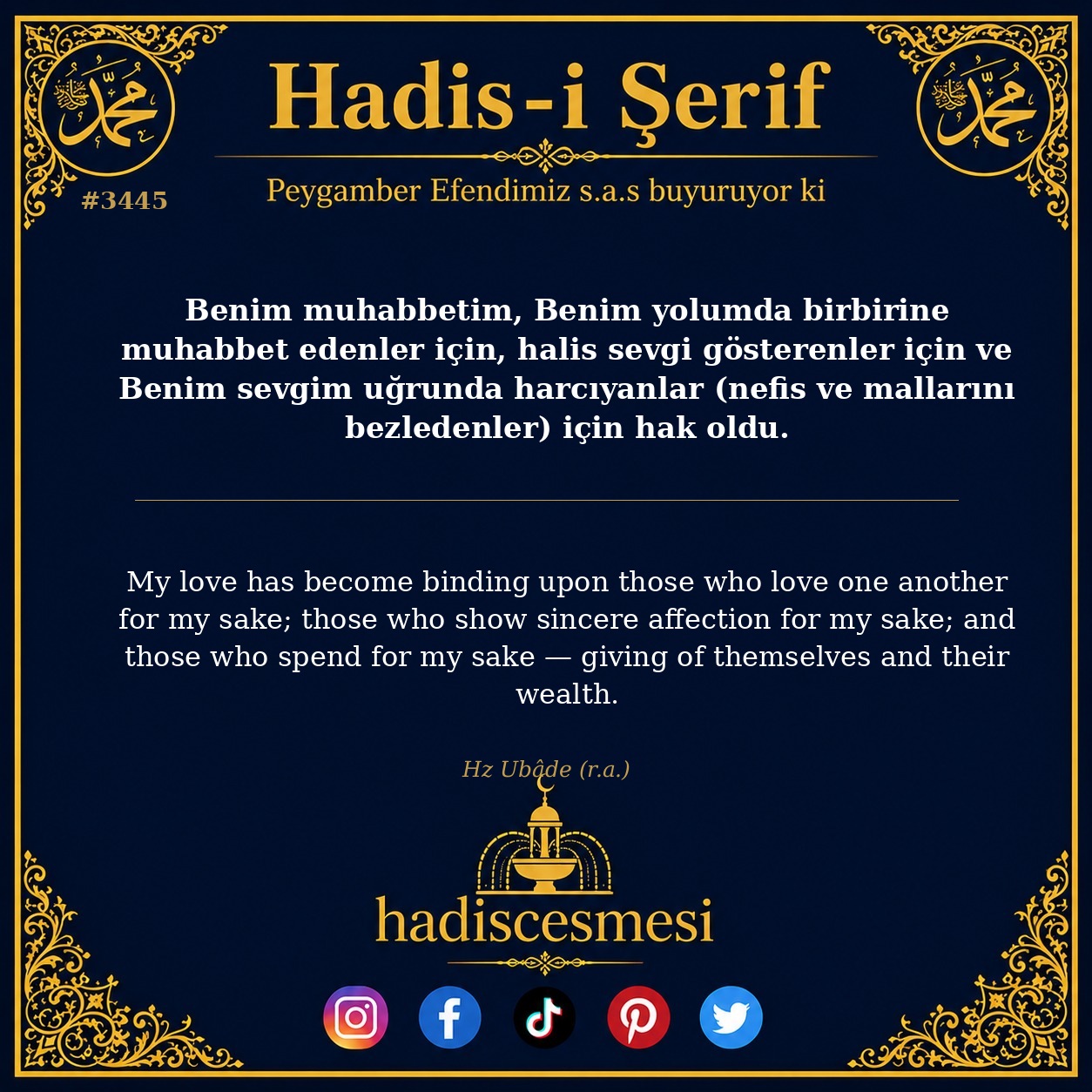 Hadis 3445
