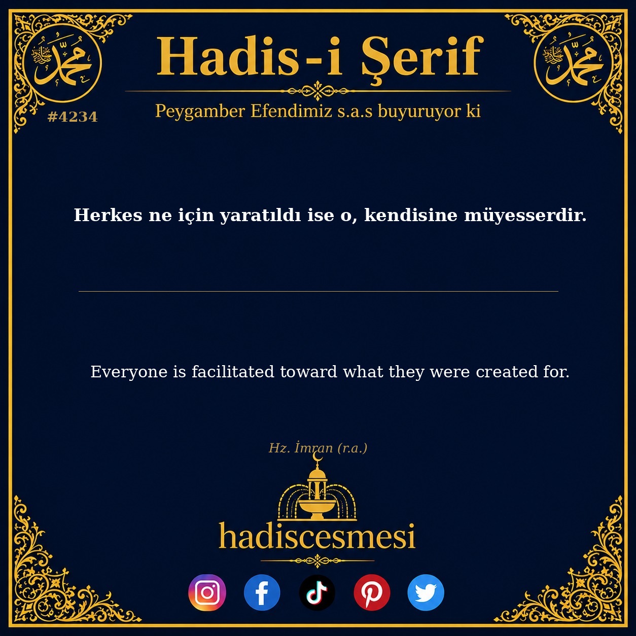 Hadis 4234