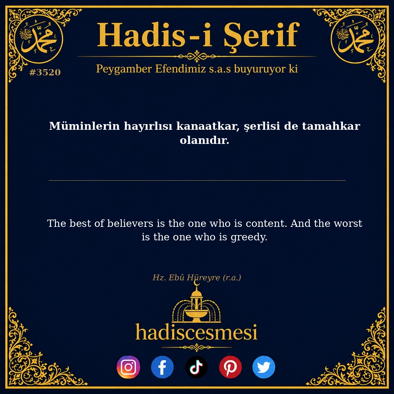 Hadis 3520