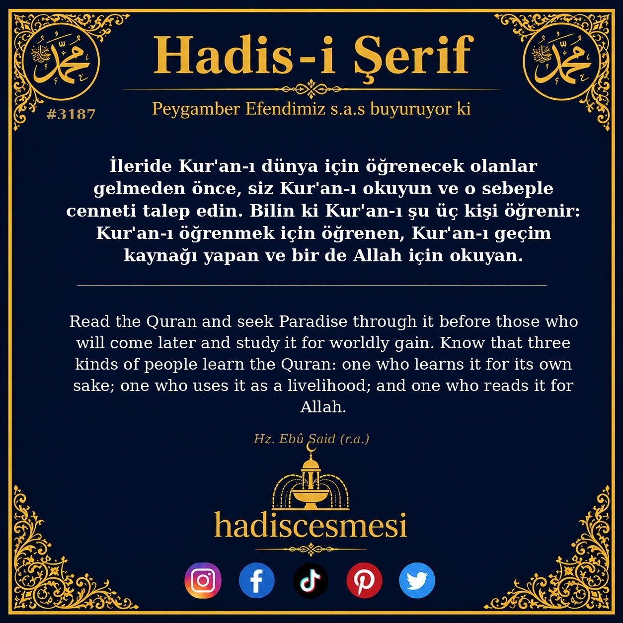 Hadis 3187